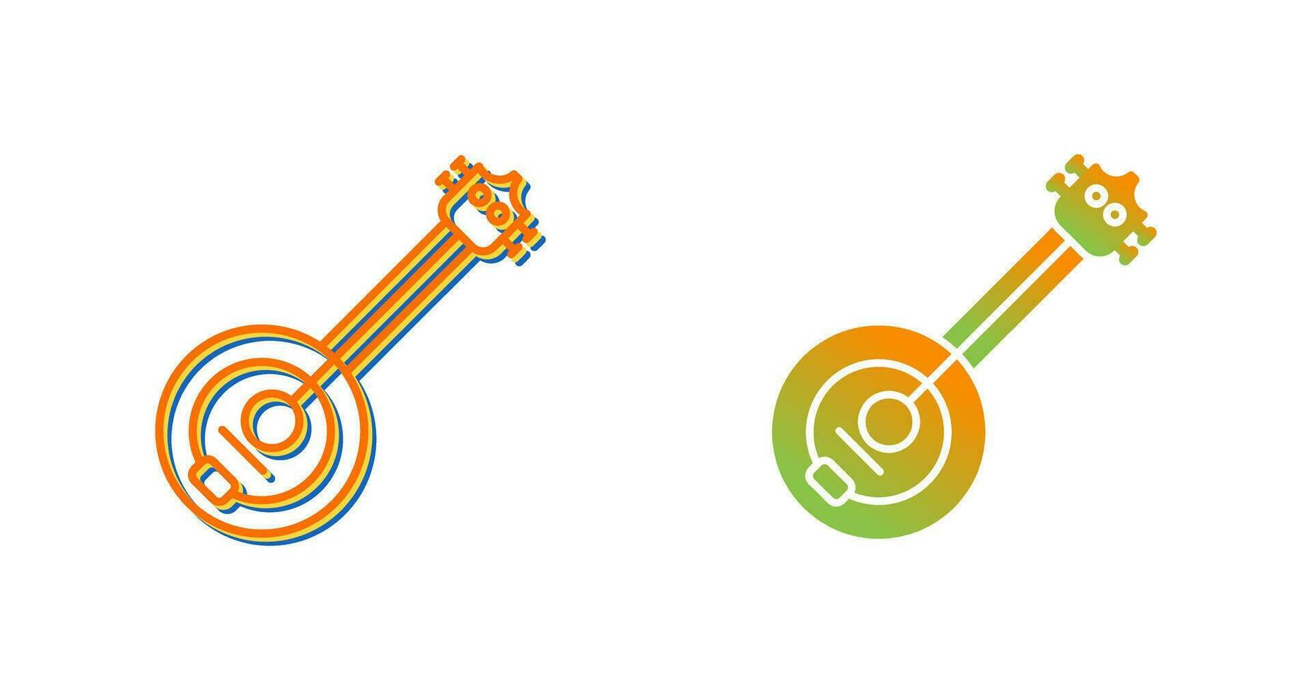 Banjo Vector Icon