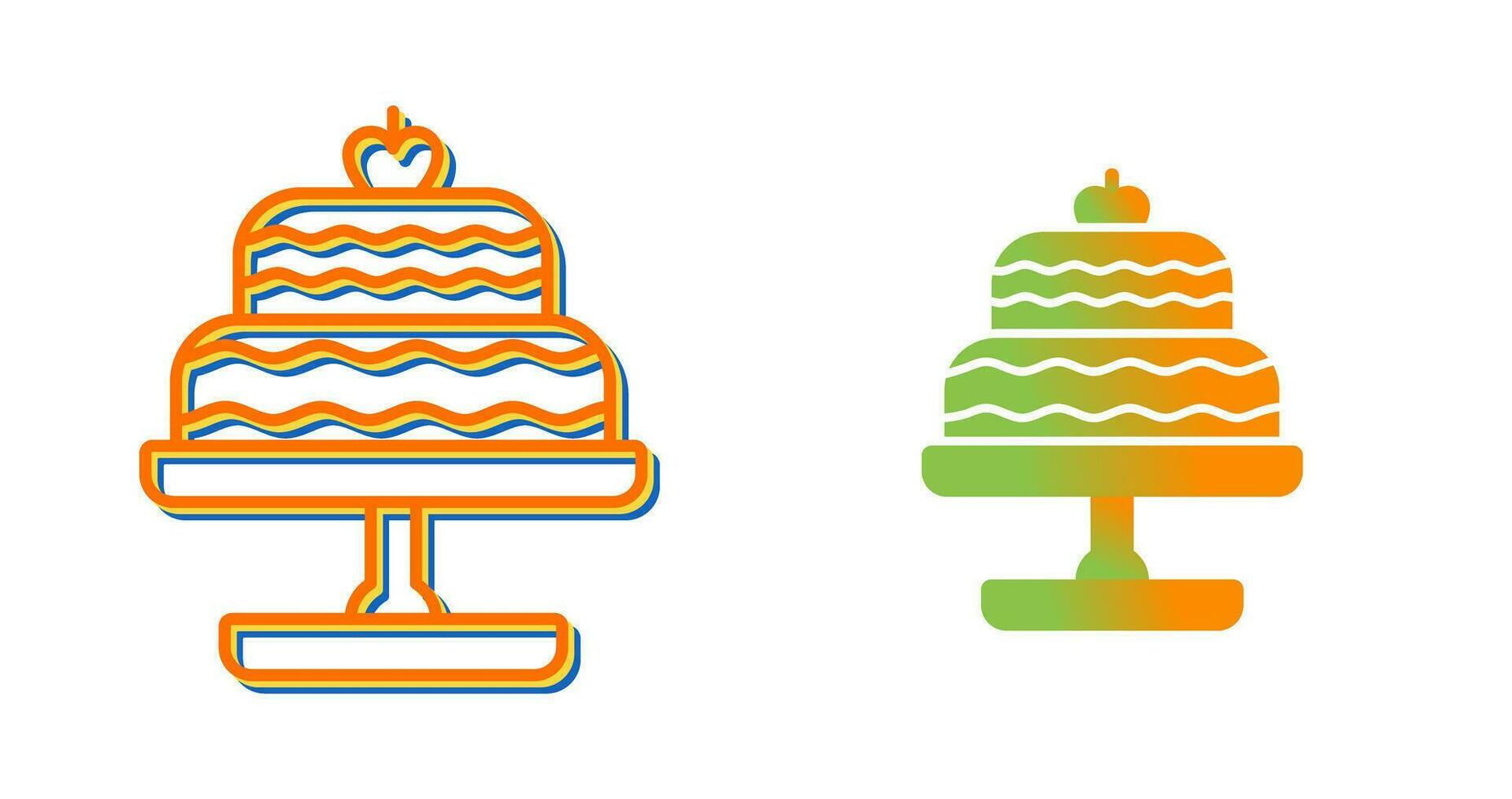 Cake Vector Icon