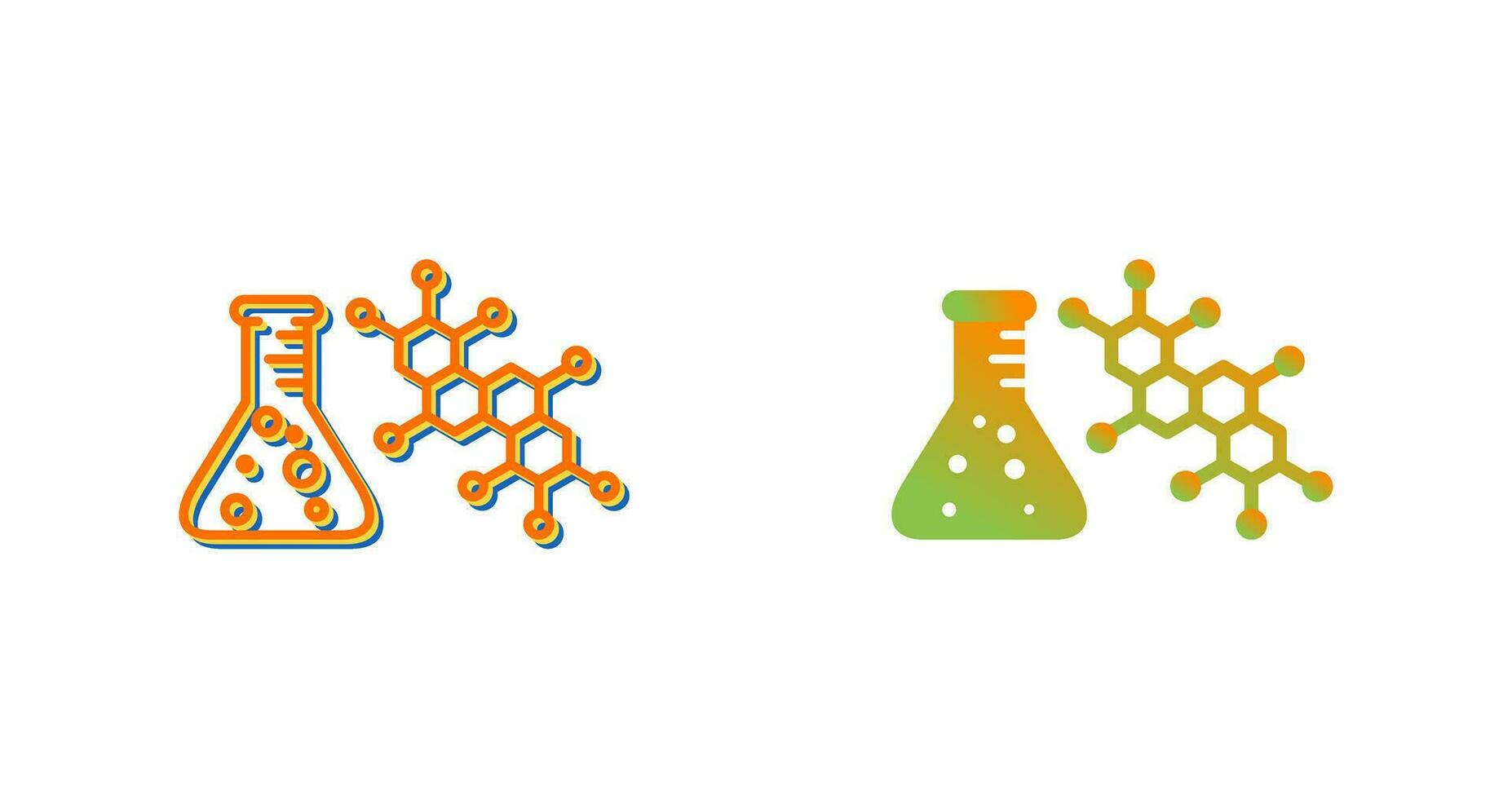 icono de vector de química