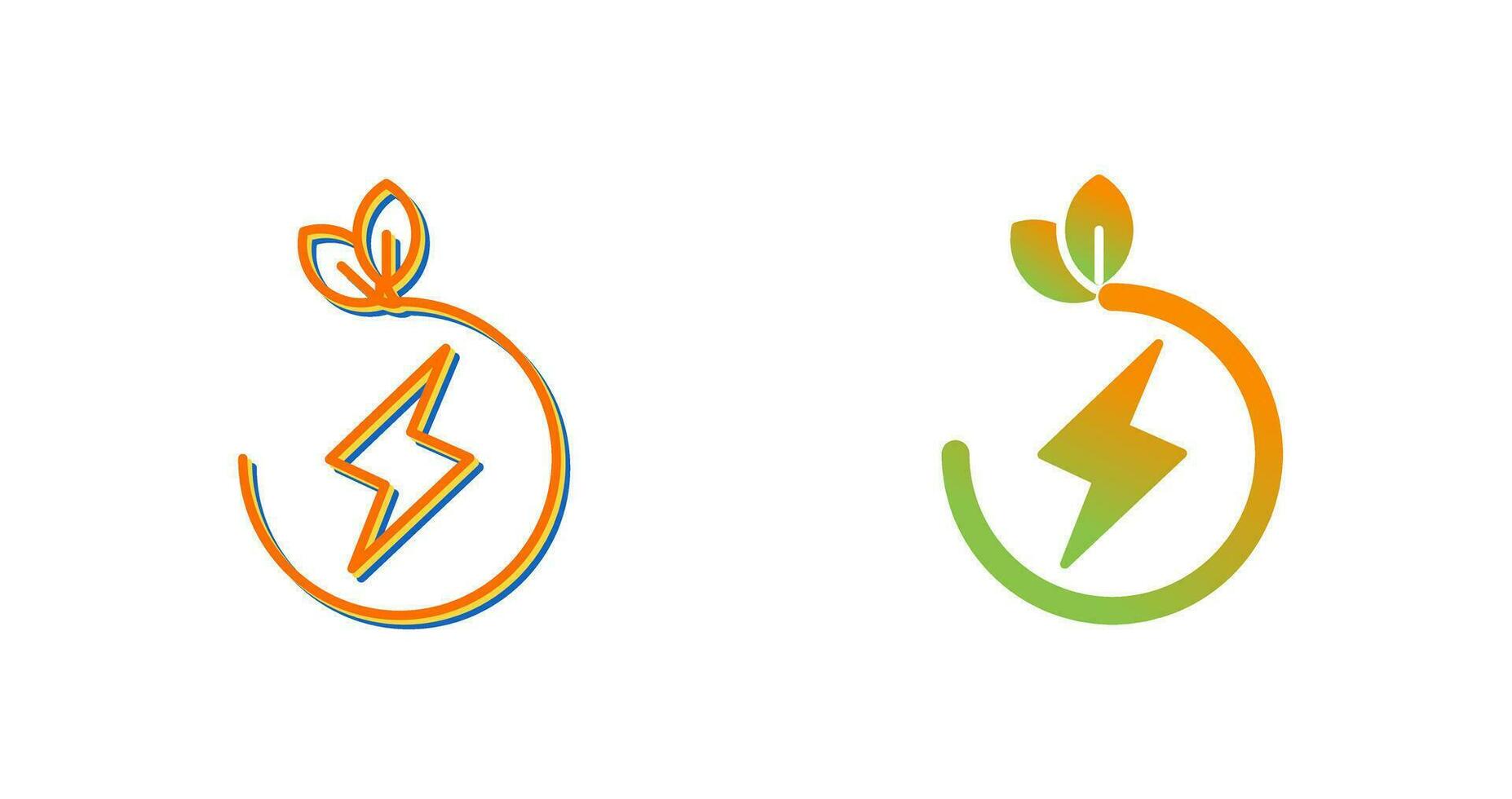 Eco Energy Vector Icon