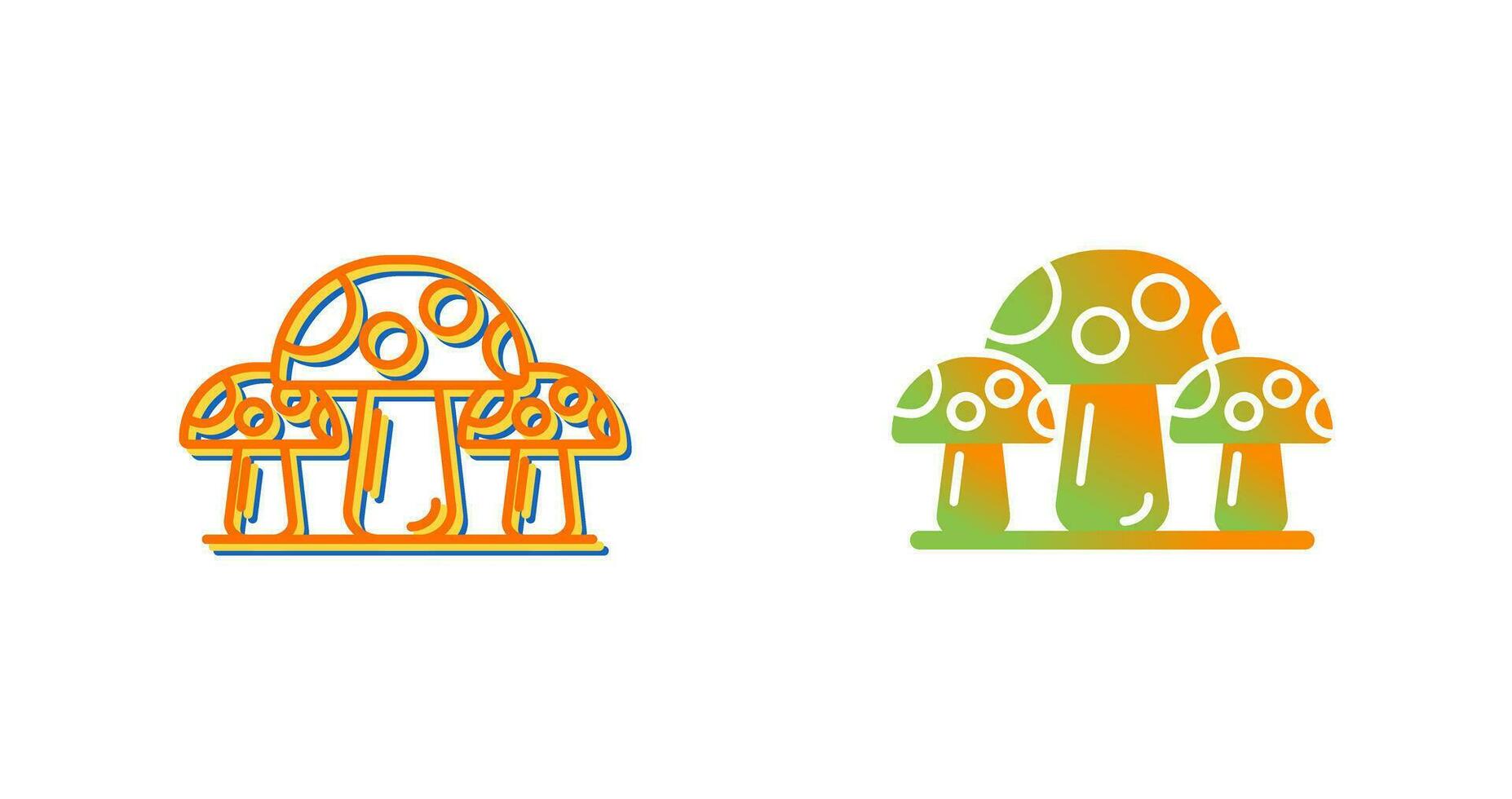 Mushroom Vector Icon