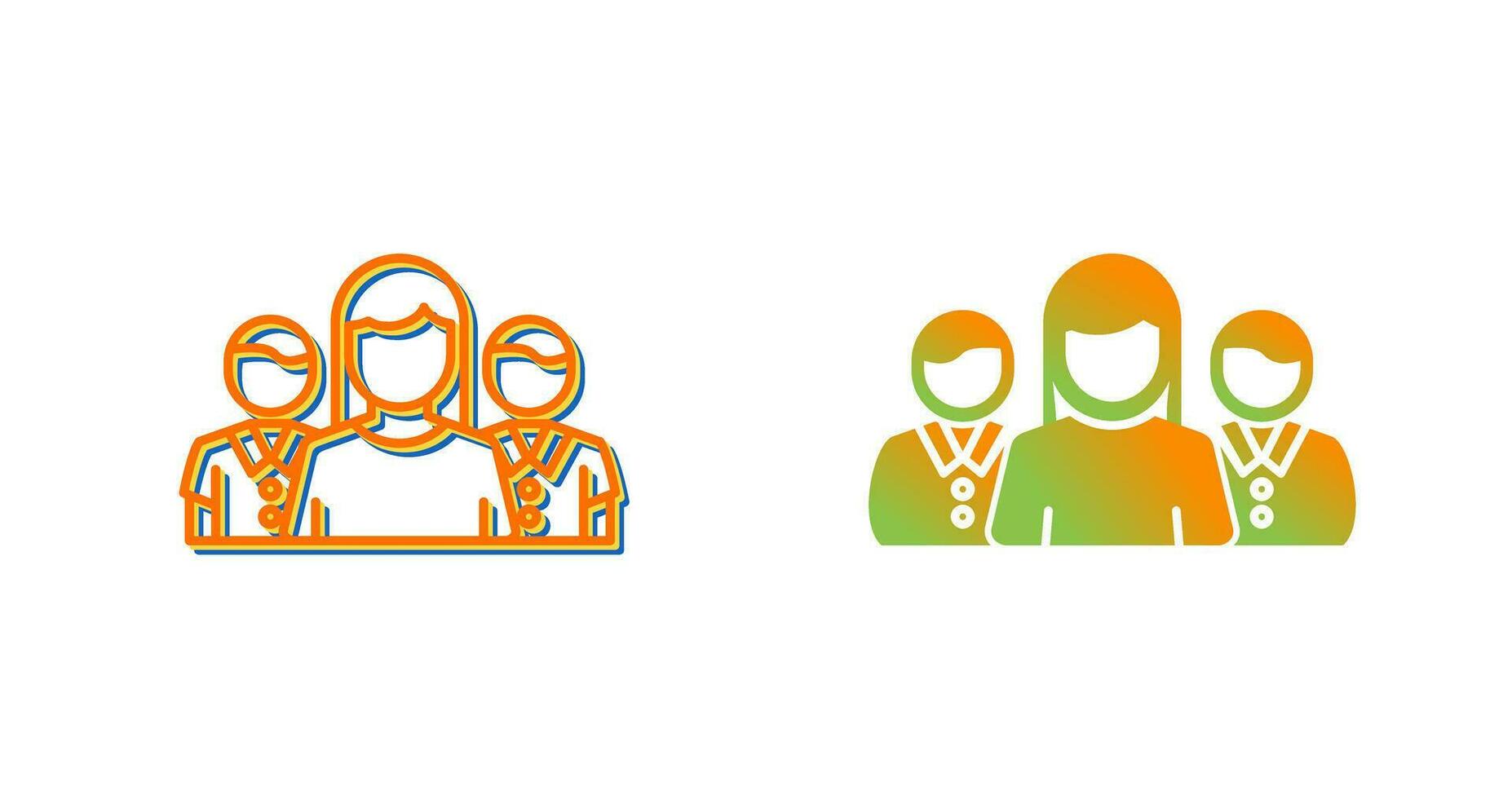 Team Leader Vector Icon