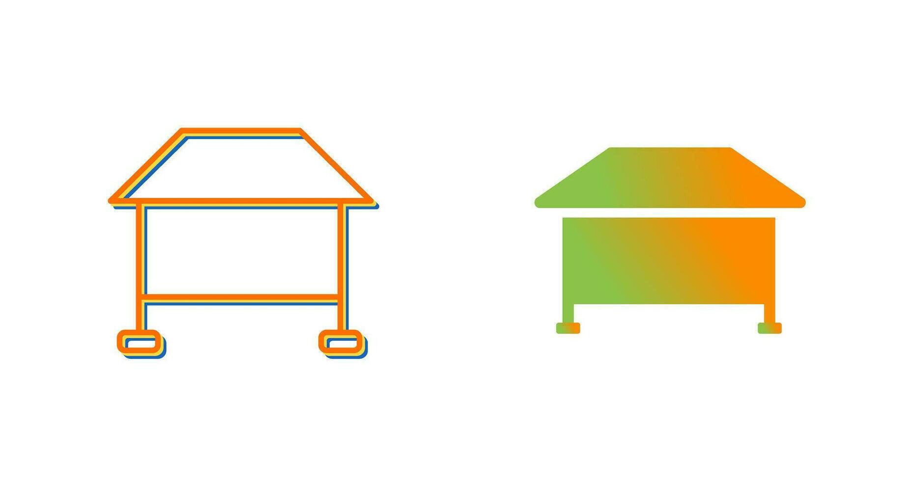 Conference Table Vector Icon