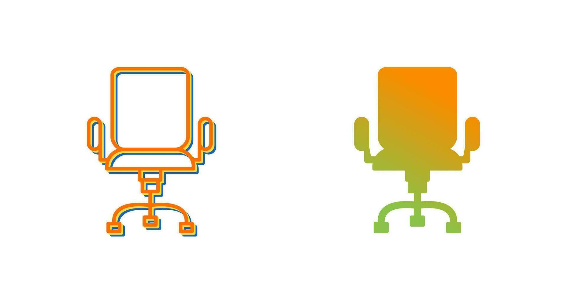 Office Chair Vector Icon