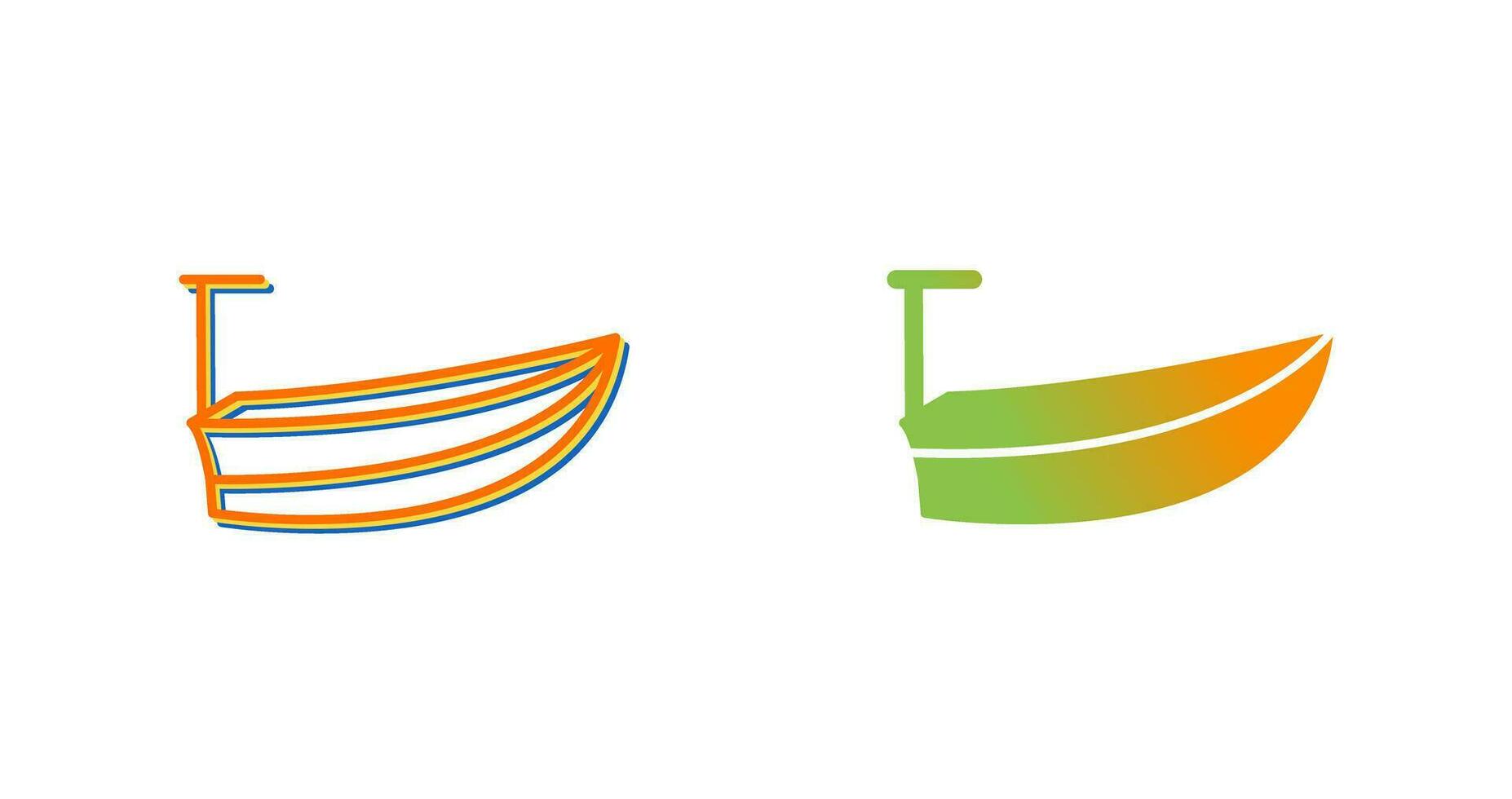 Small Boat Vector Icon