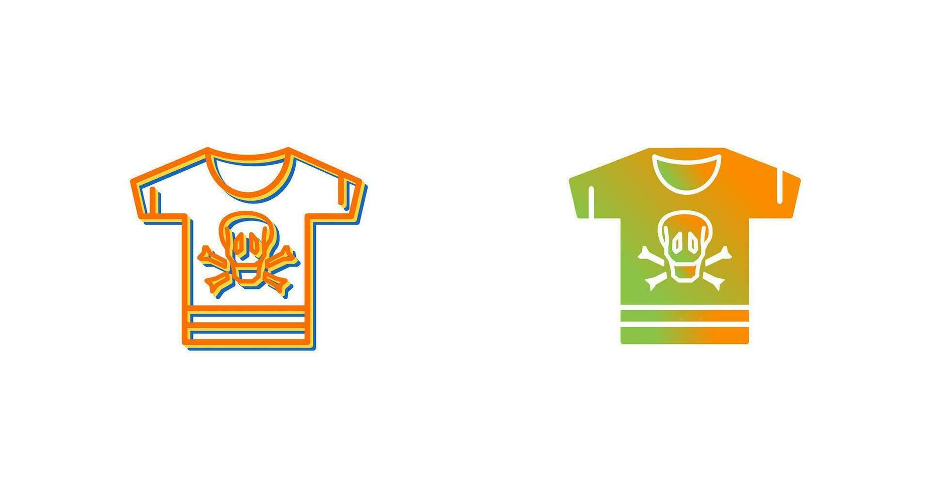 Pirate Shirt Vector Icon
