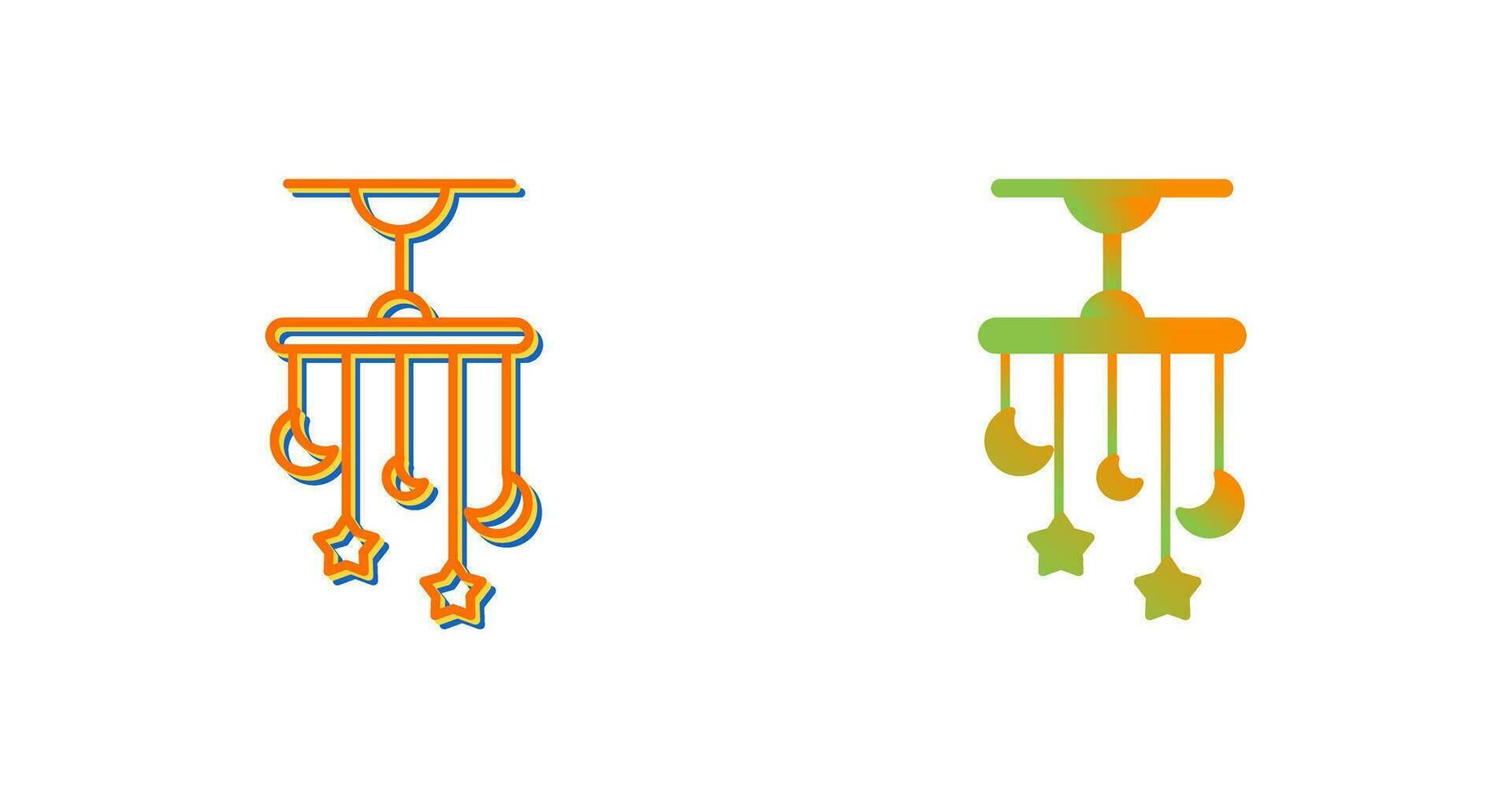 Crib Toy Vector Icon