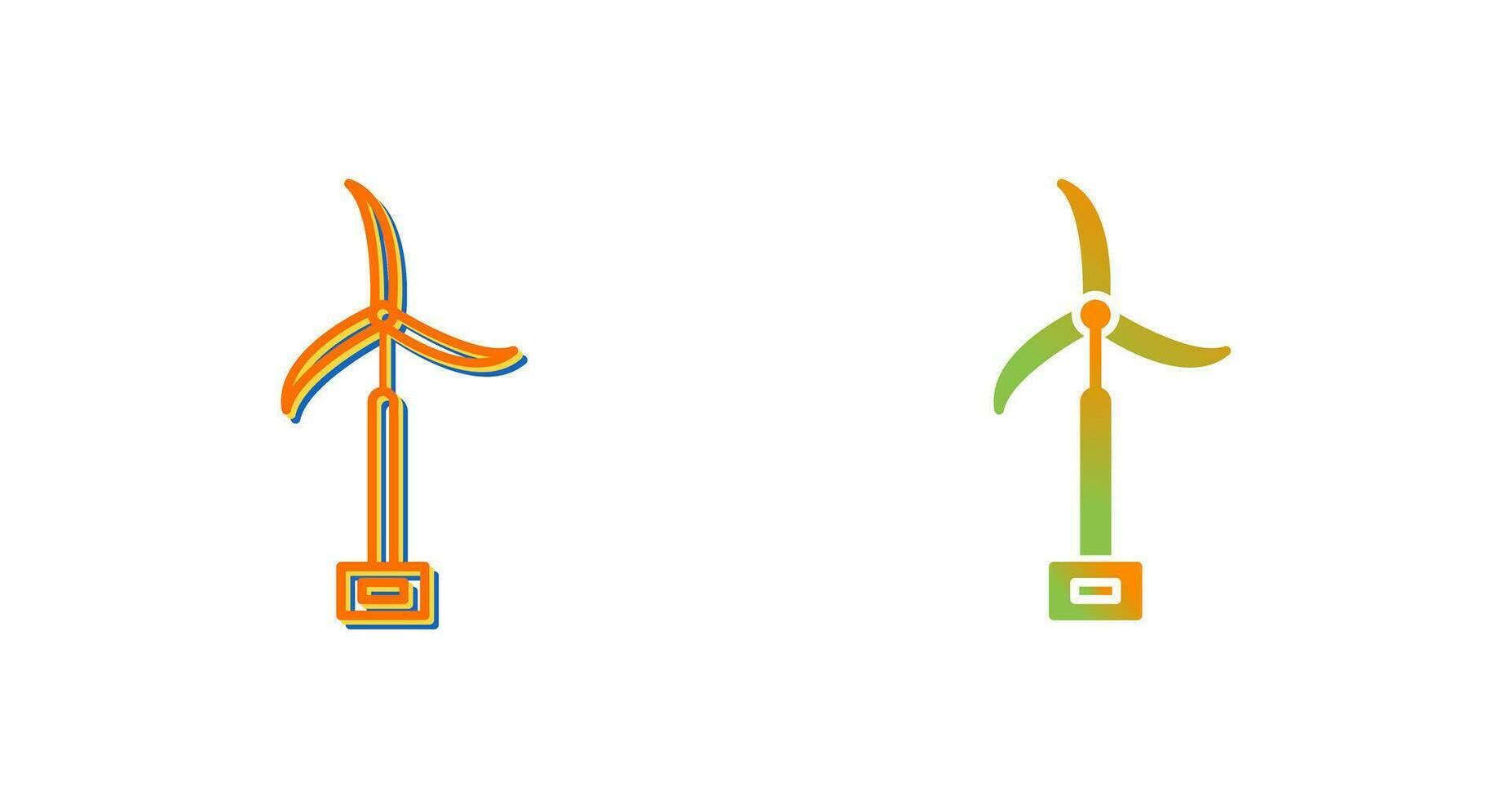 Windmill Vector Icon