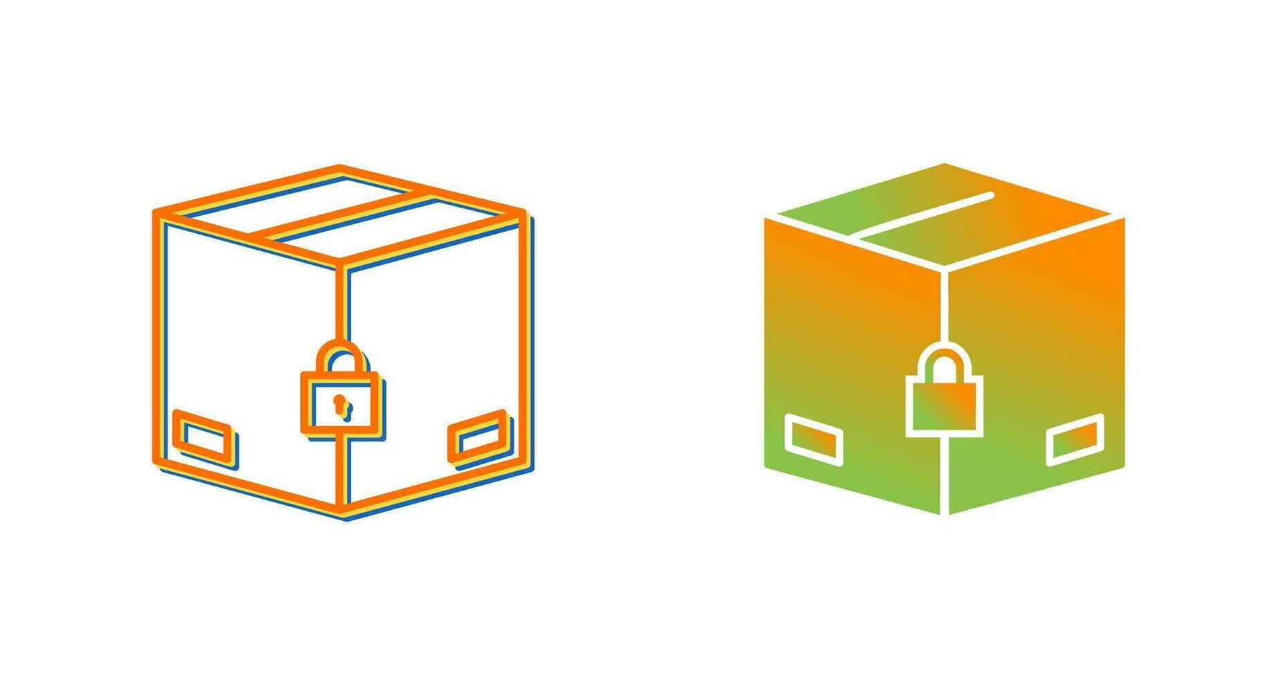 Secure Package Vector Icon