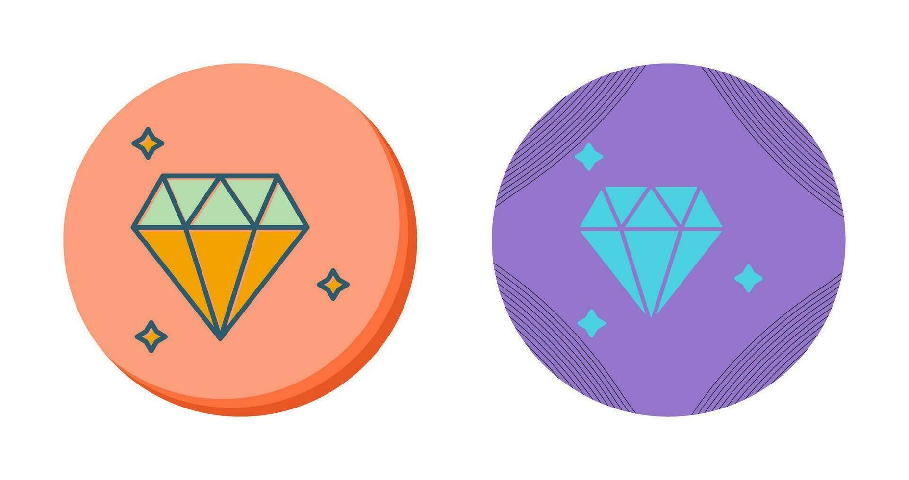 icono de vector de diamante