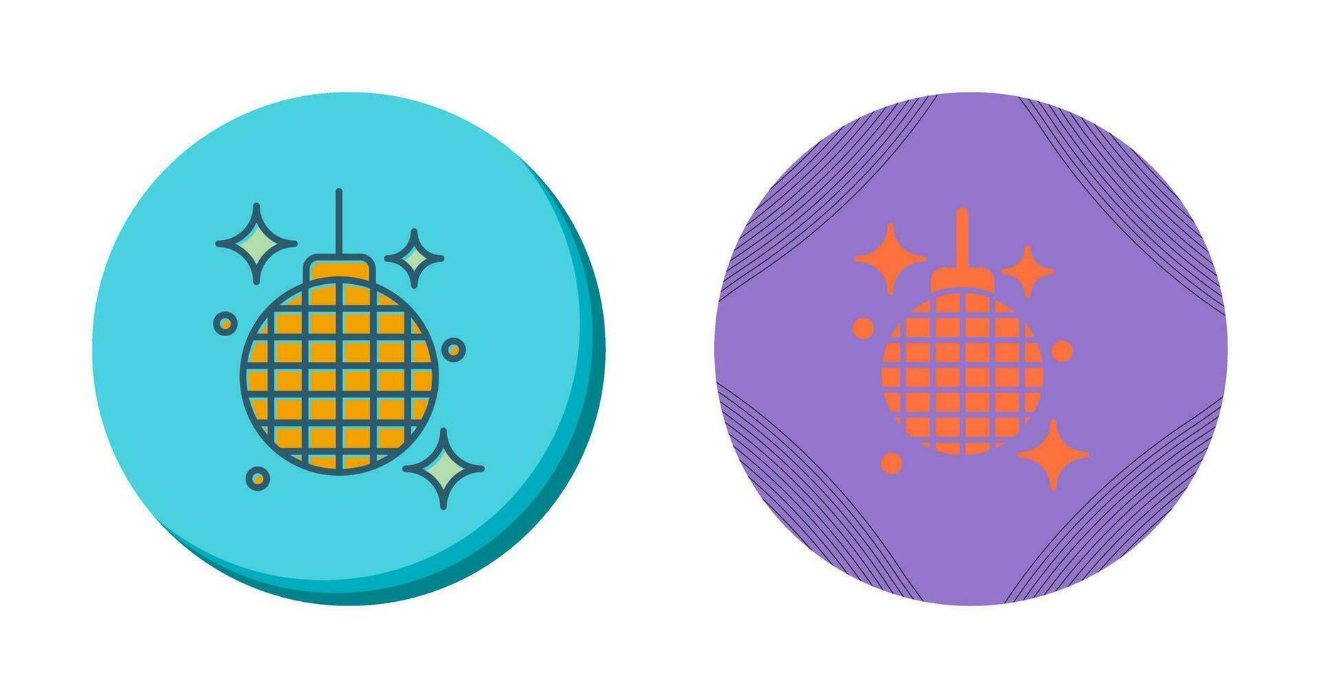 icono de vector de bola de discoteca