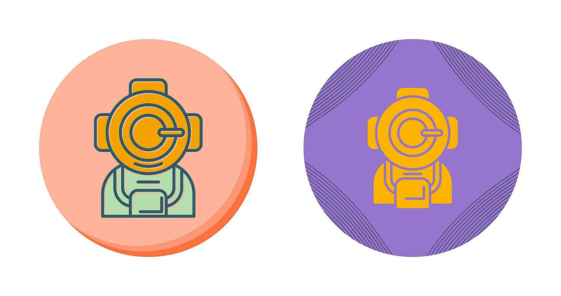 Diving Helmet Vector Icon