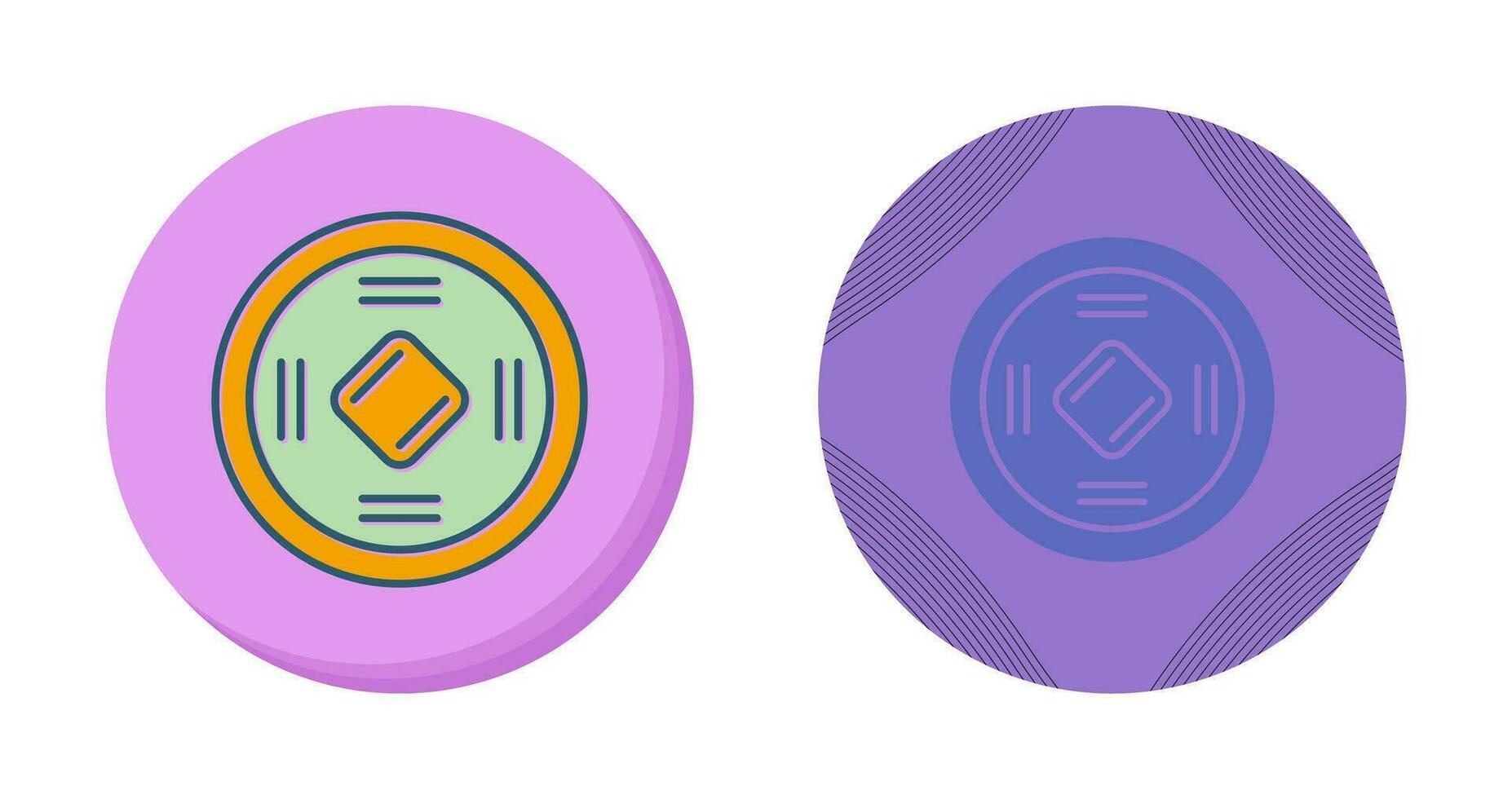 Lucky Coin Vector Icon