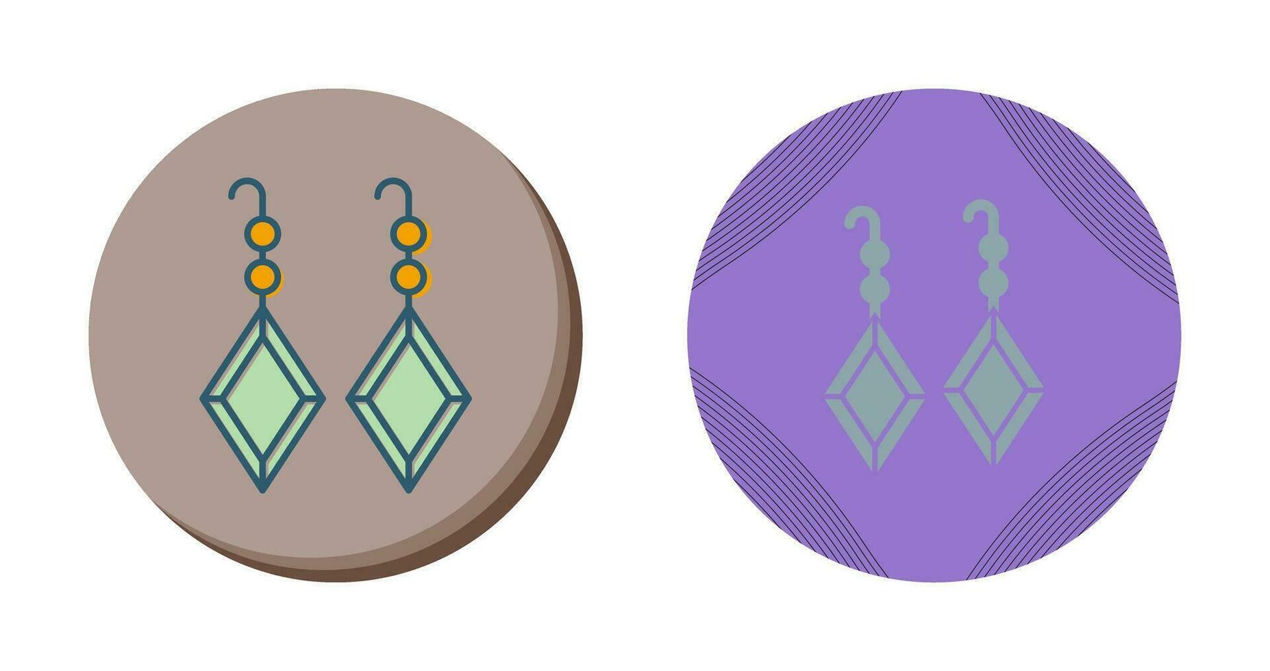 Earrings Vector Icon