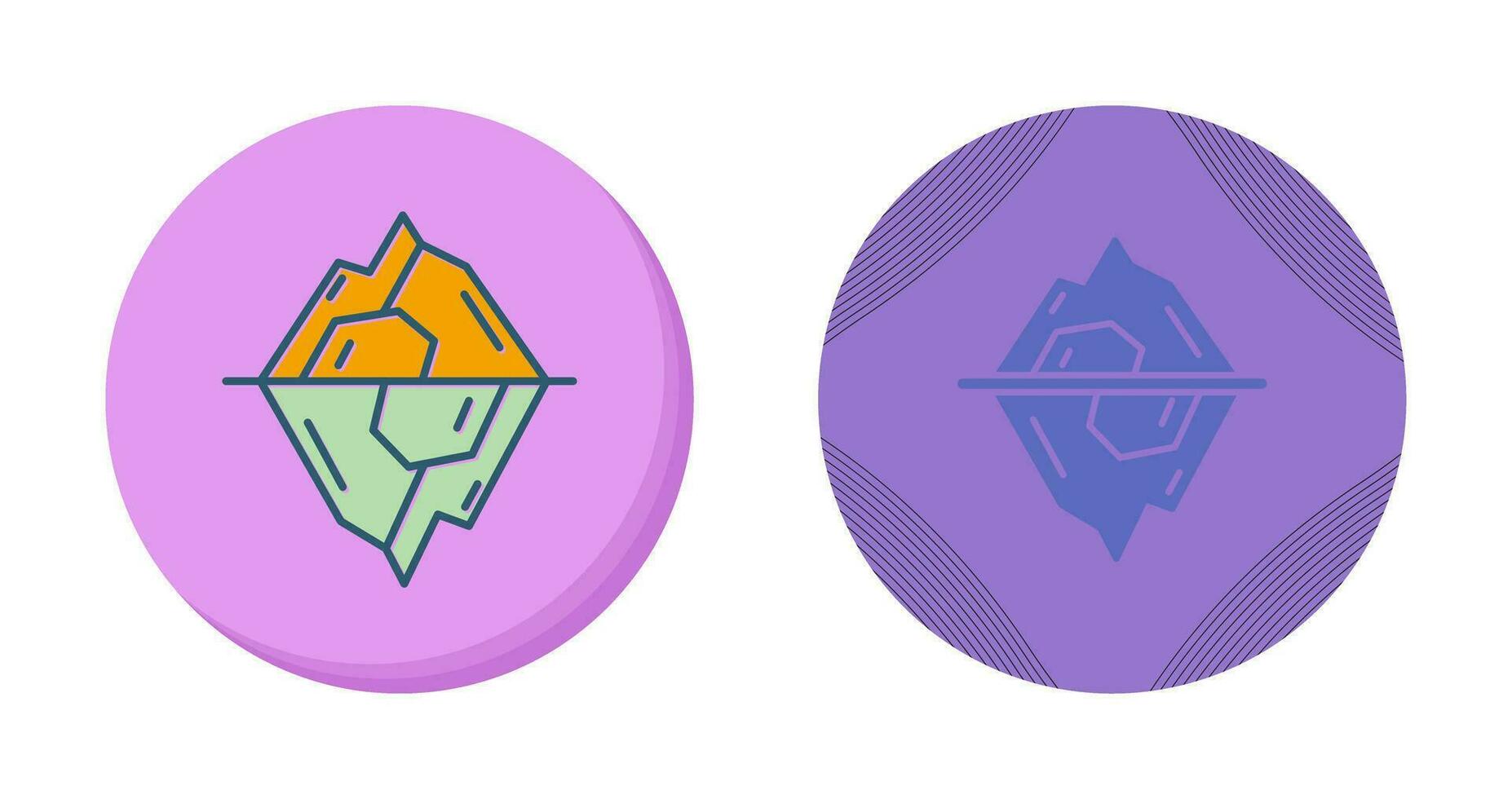 Iceberg Vector Icon