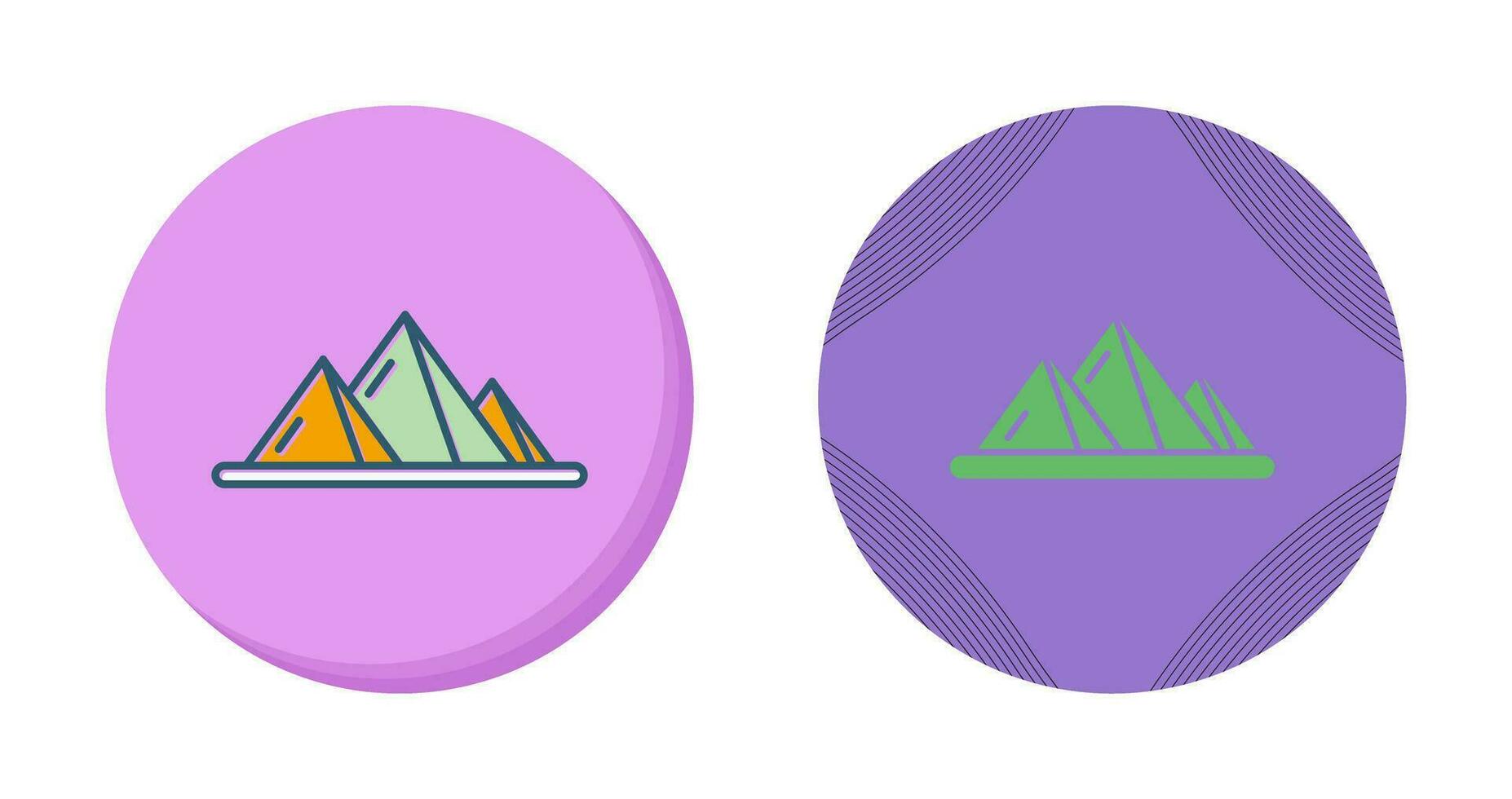 Pyramid Vector Icon