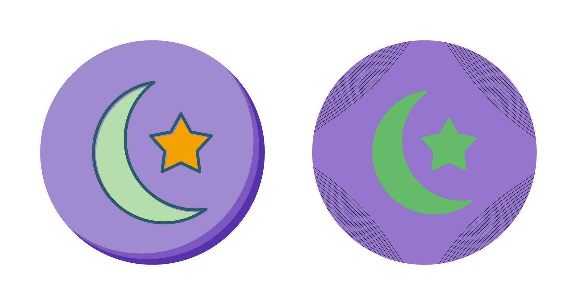 icono de vector de luna