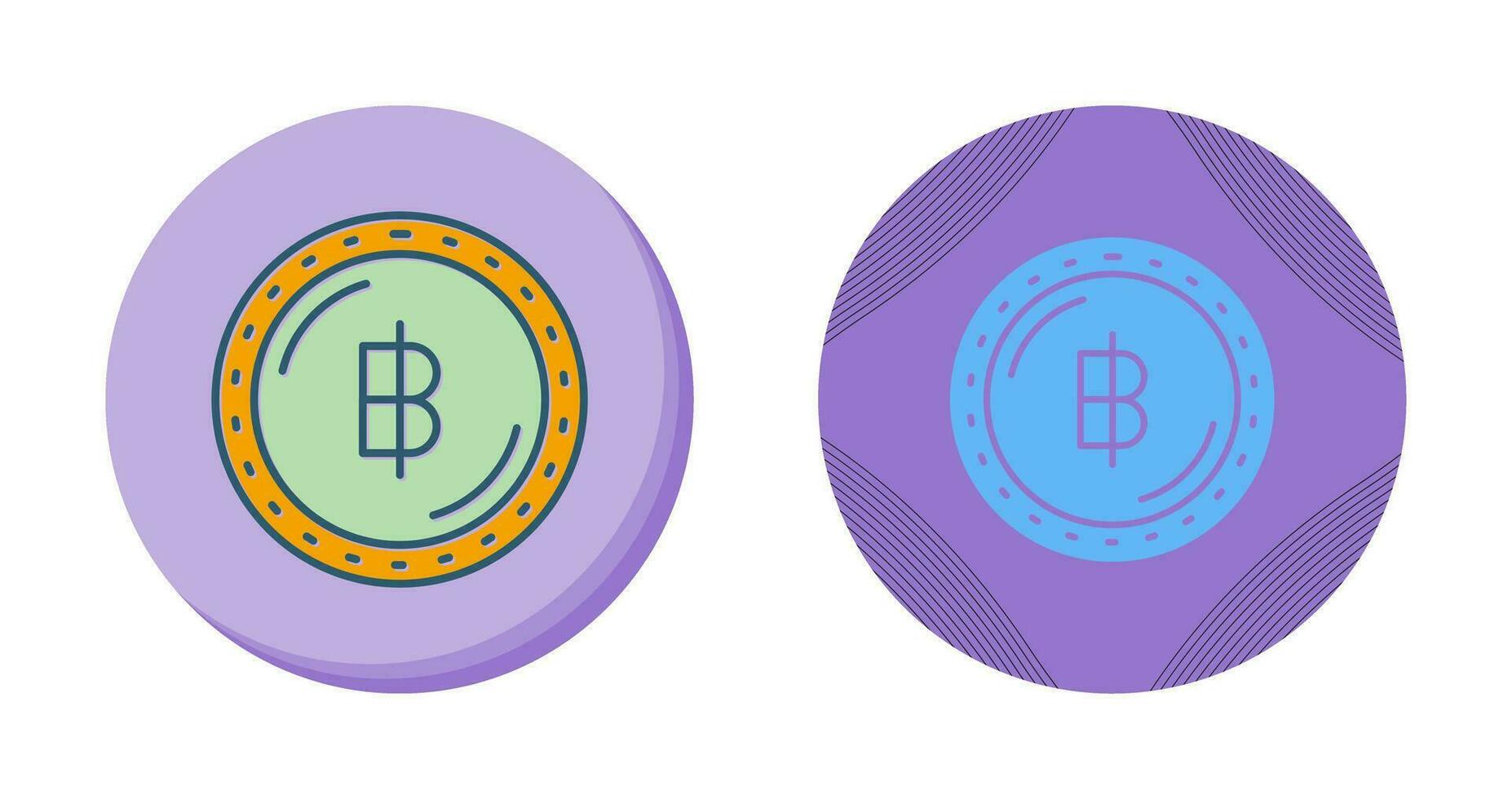 Baht Currency Vector Icon