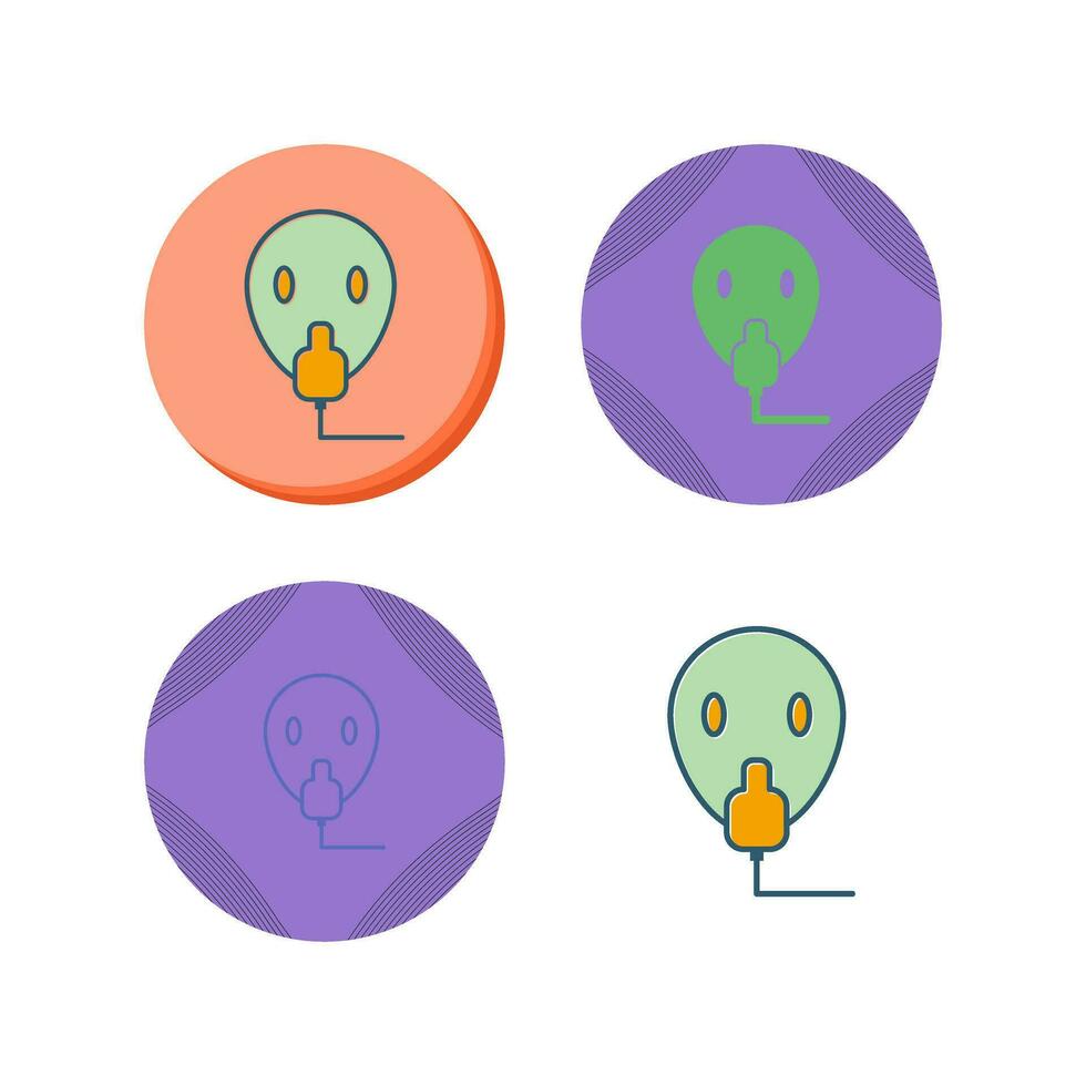 Oxygen Mask Vector Icon