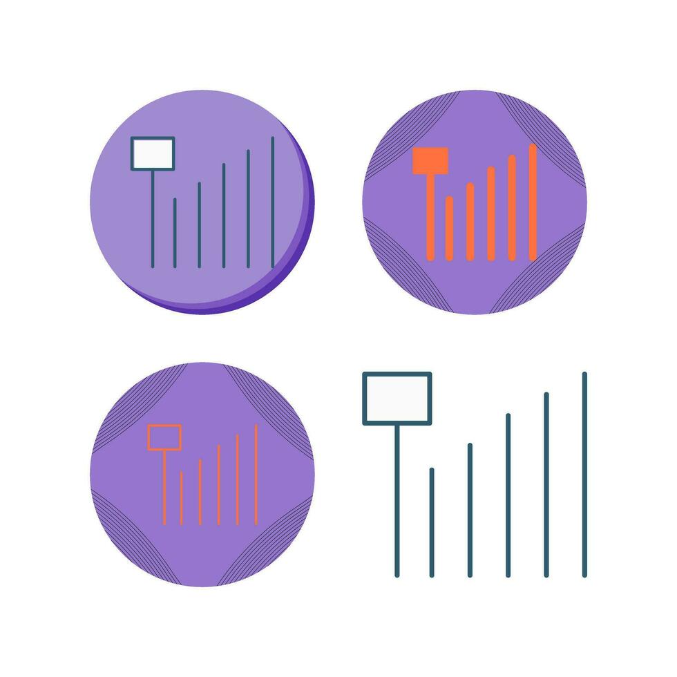 Mobile Signal Strength Vector Icon
