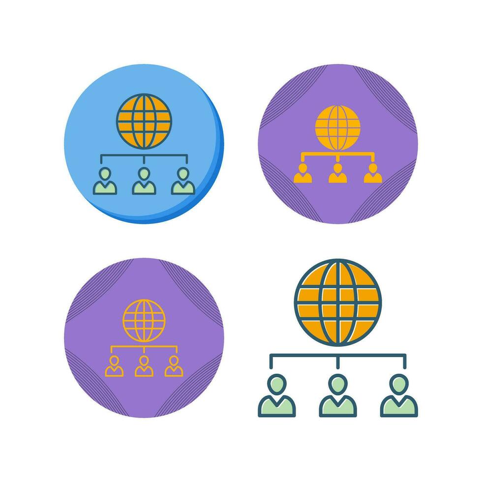 Web ClientServer Vector Icon