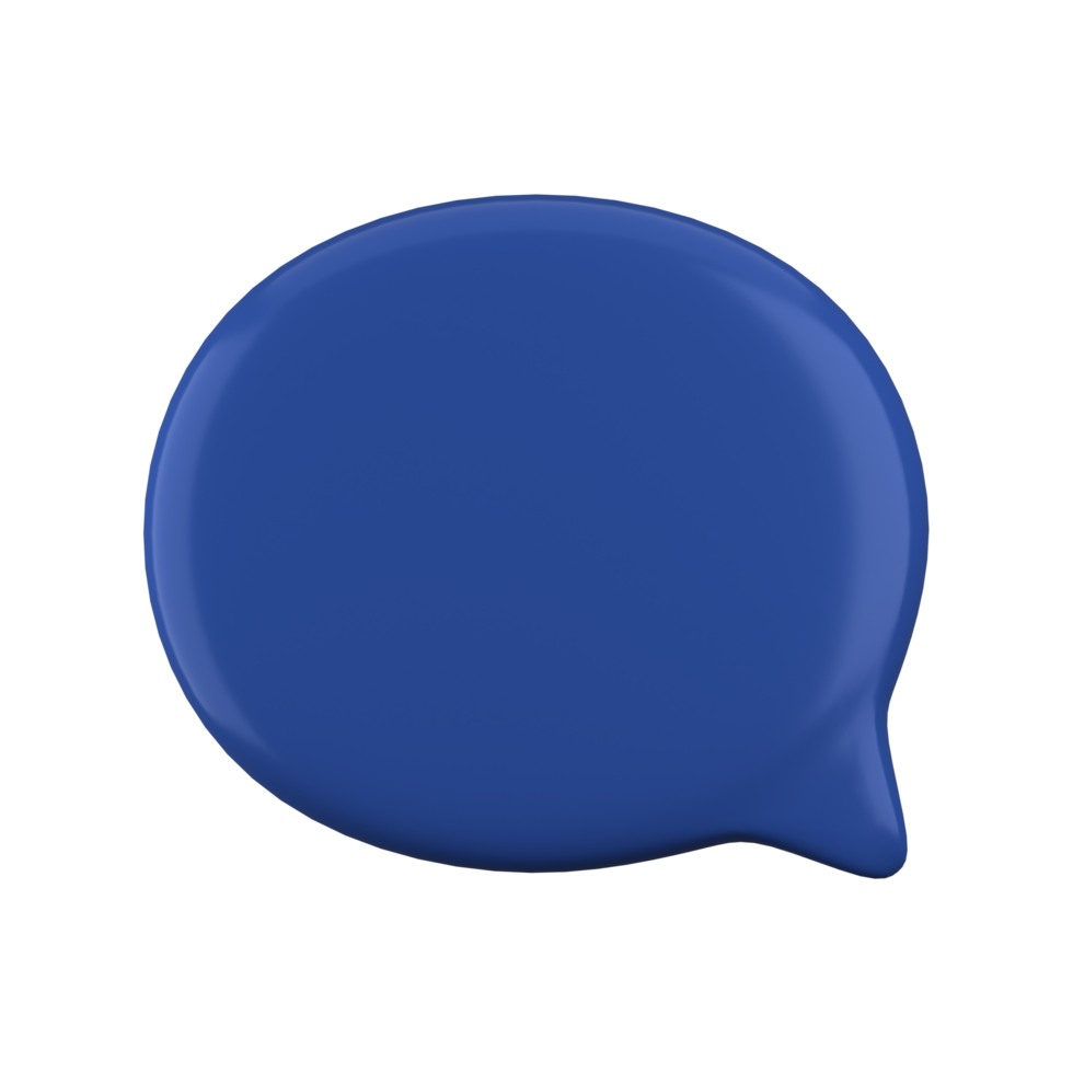 3d rendering of speech bubble icons, 3D Chat icon set. Set of 3d speak bubble. Chatting box, message box. Chat icon set. Balloon 3d style. png