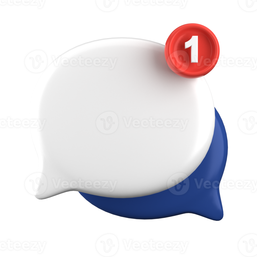 3d rendering of speech bubble icons, 3D Chat icon set. Set of 3d speak bubble. Chatting box, message box. Chat icon set. Balloon 3d style. png