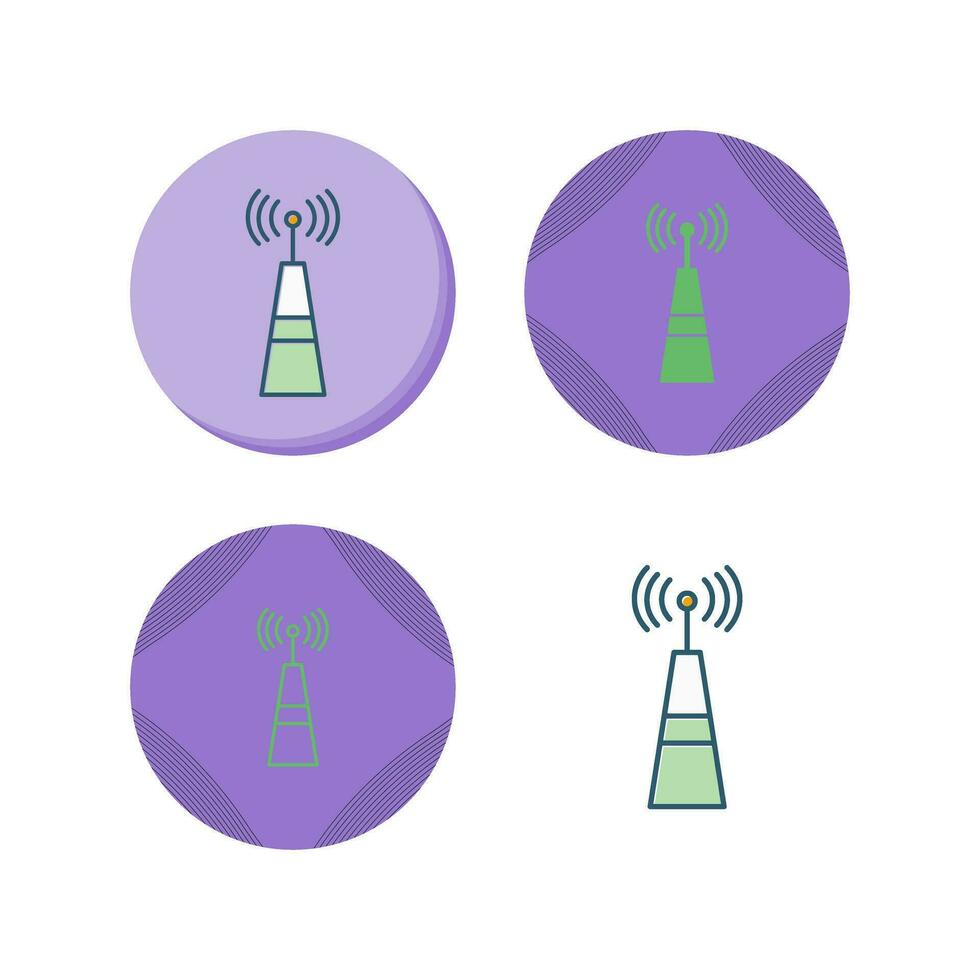 Signals Tower Vector Icon