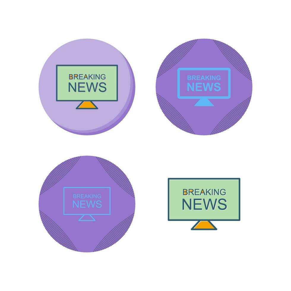 Anchors on News Desk Vector Icon