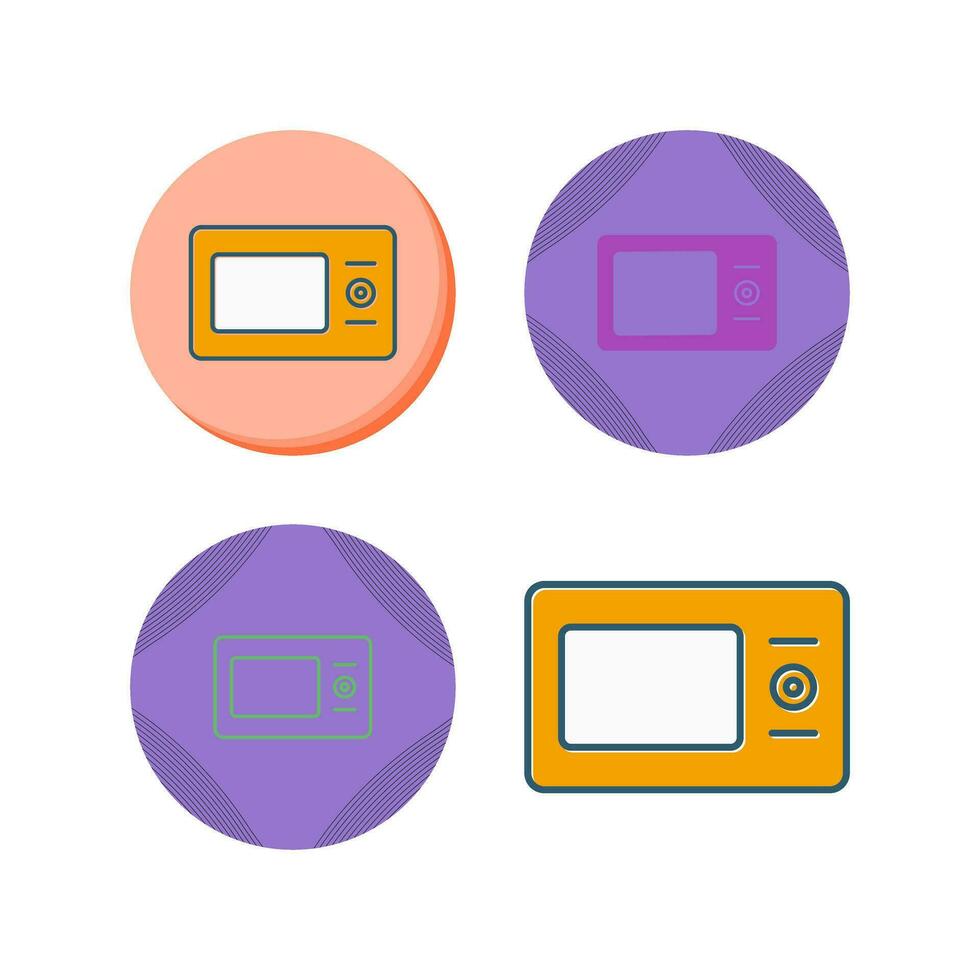 Microwave Vector Icon