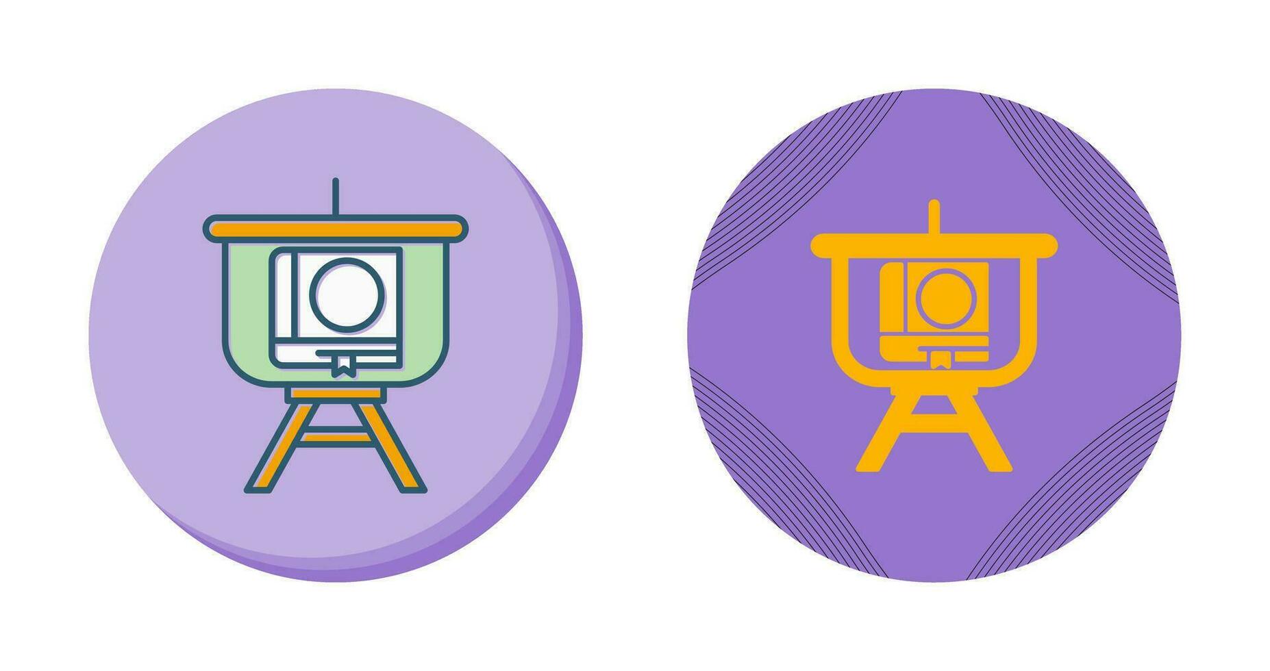 Education Presentation Vector Icon