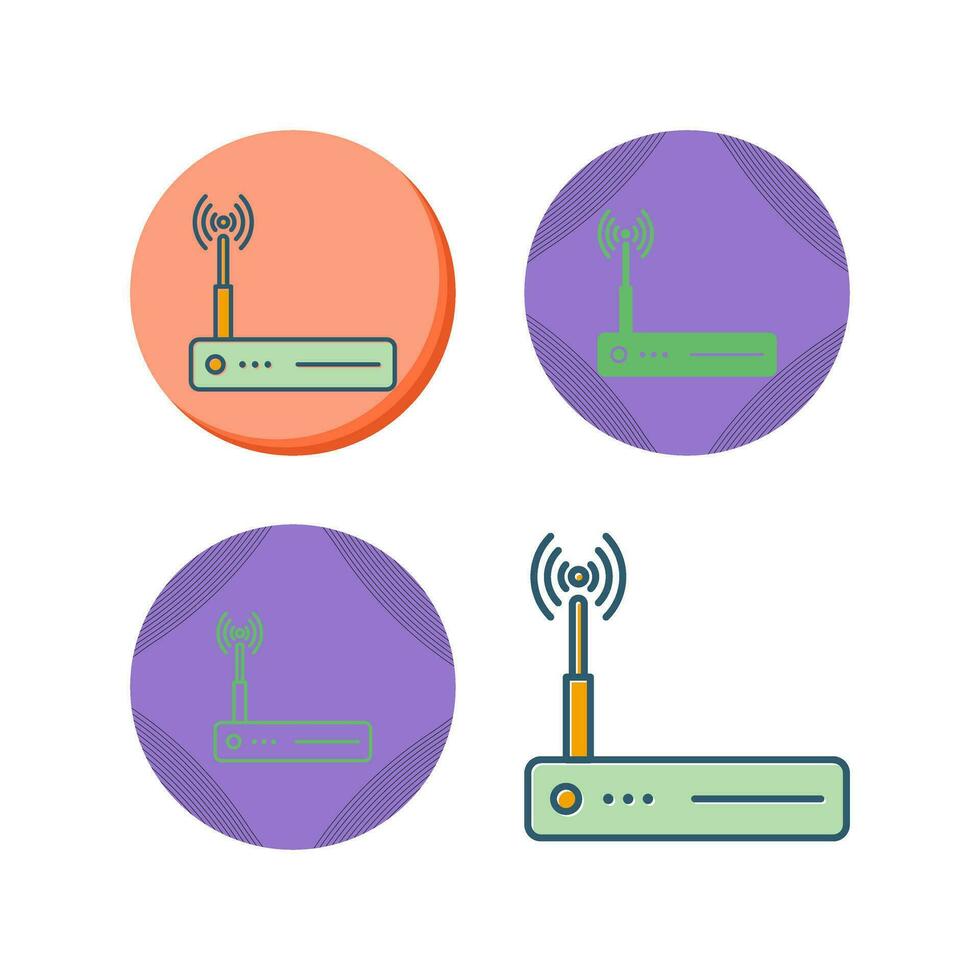 Router Vector Icon