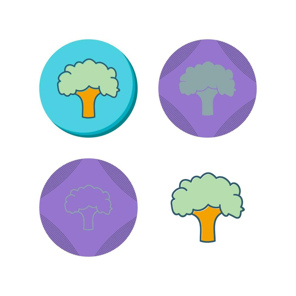 Broccoli Vector Icon