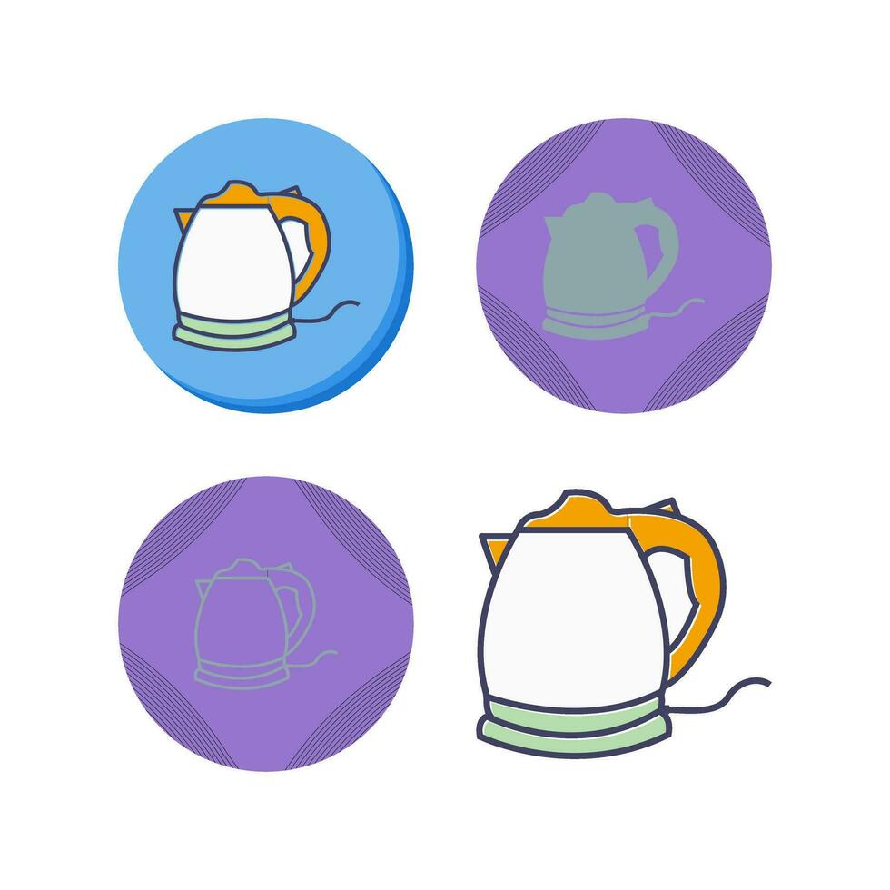 Electric Kettle Vector Icon