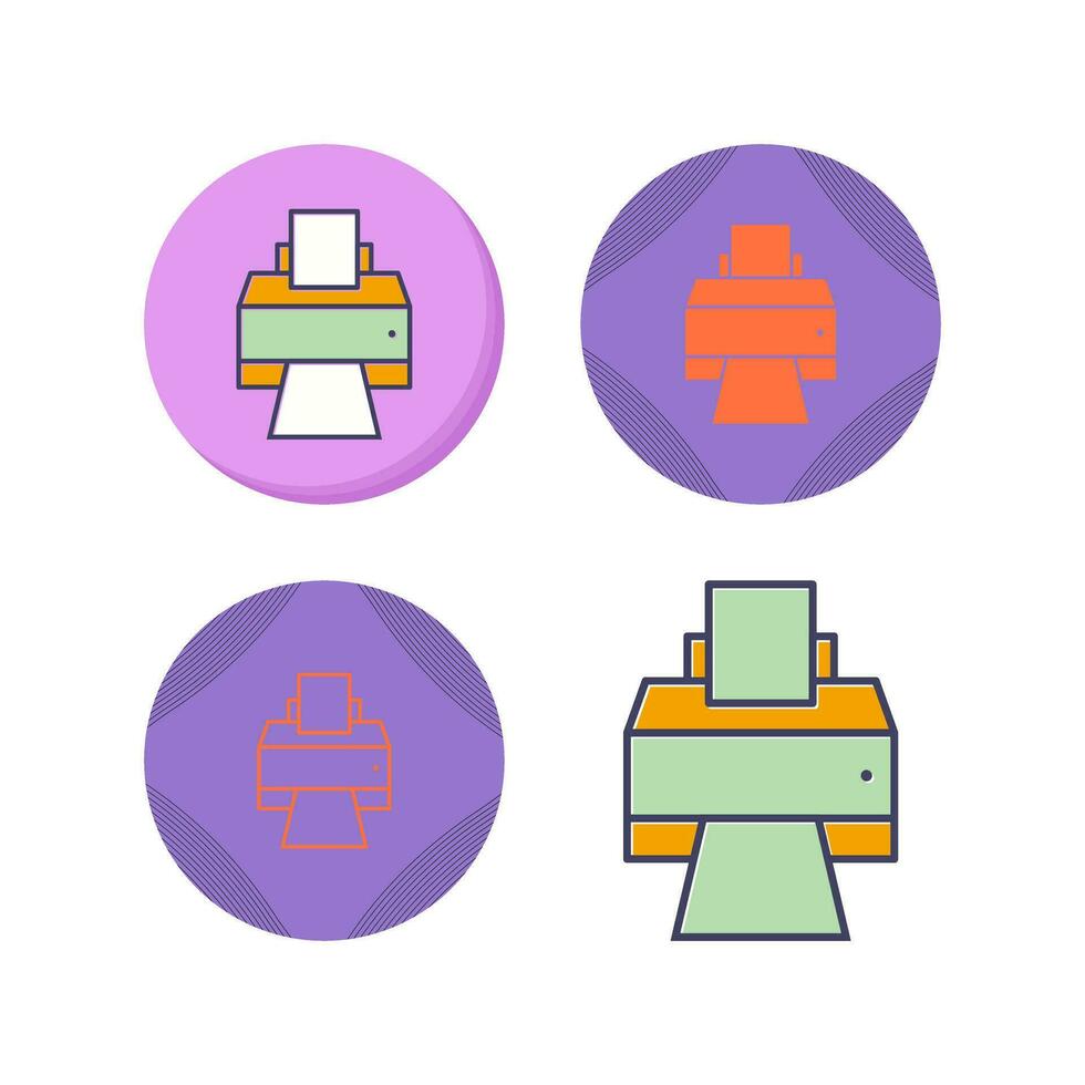 Printer Vector Icon