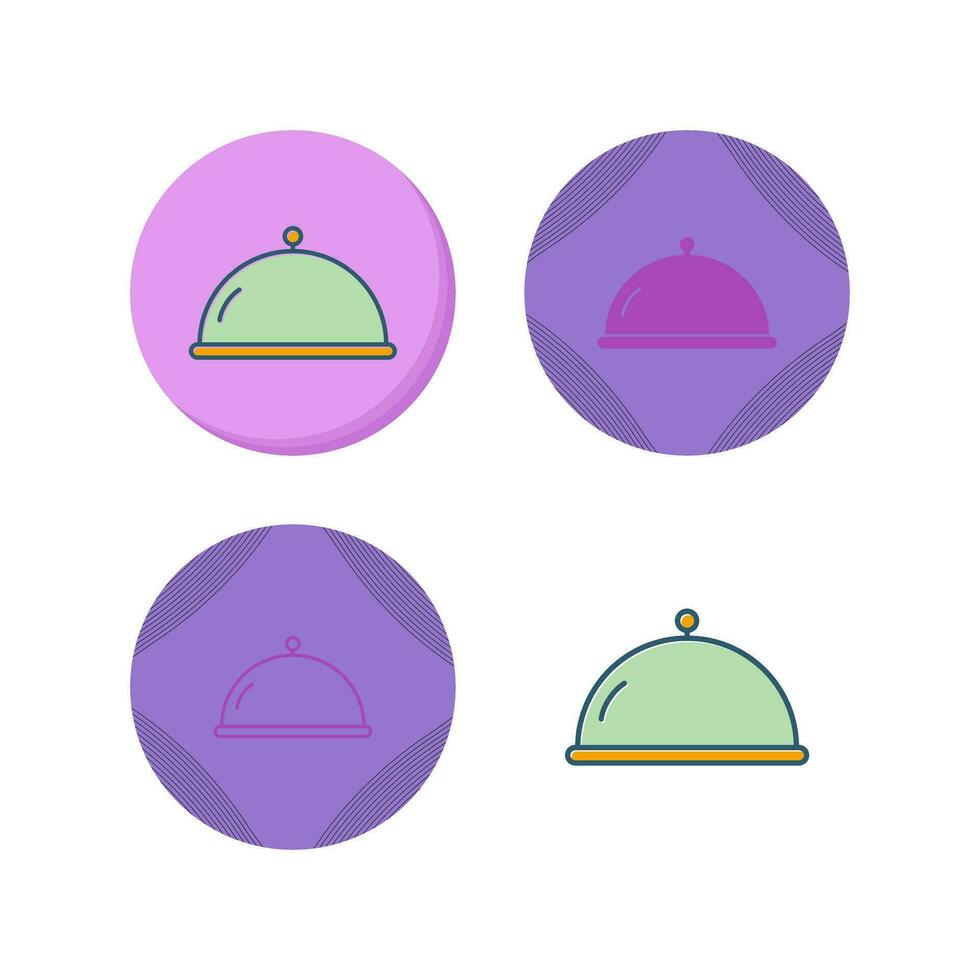 Covered Food Vector Icon