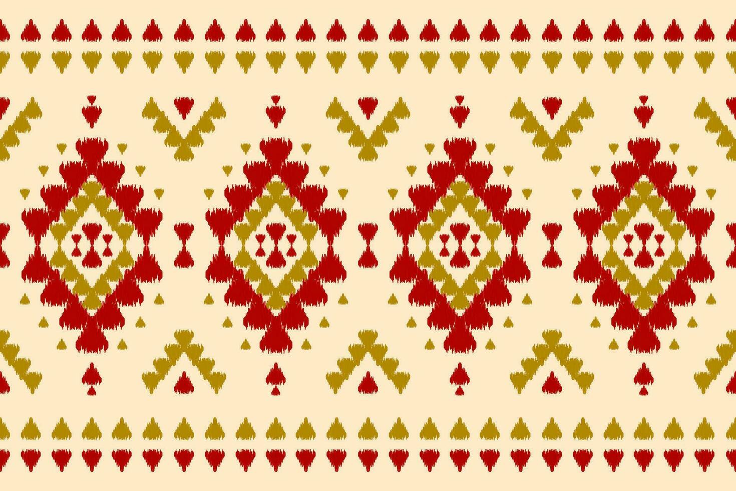 Carpet ethnic tribal pattern art. Ethnic ikat seamless pattern. American, Mexican style. vector