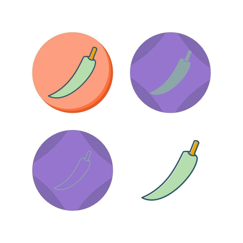 Chilli Vector Icon