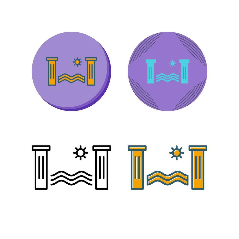 Hydro Power Vector Icon