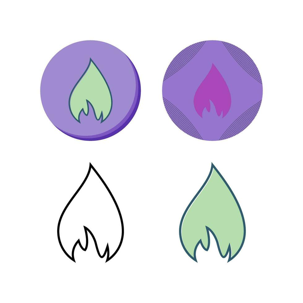 Flame Vector Icon