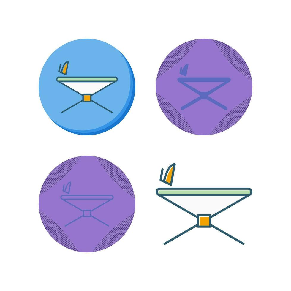 Iron Stand Vector Icon
