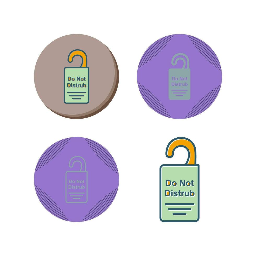 Door Hanger Vector Icon