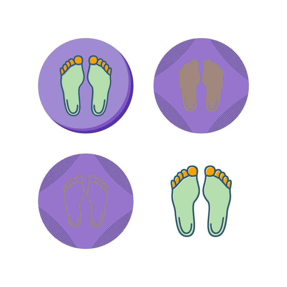 Feet Vector Icon