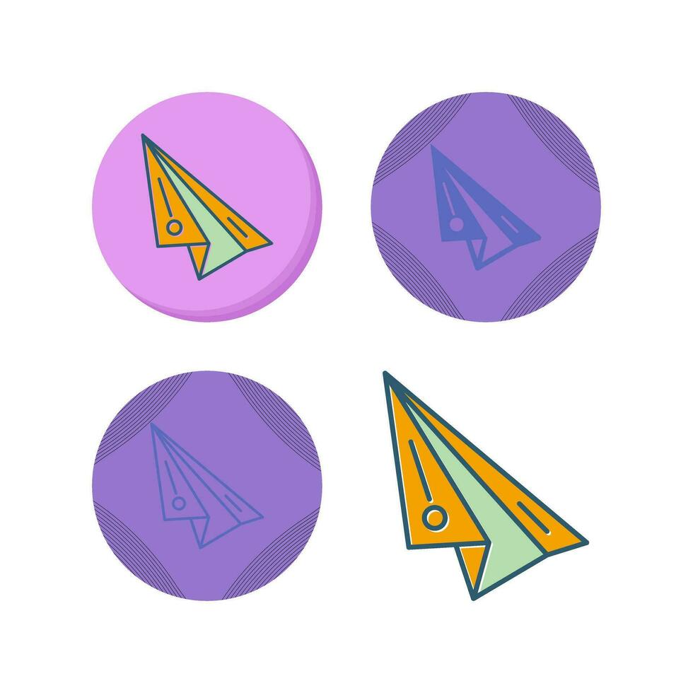 Paper Plane Vector Icon