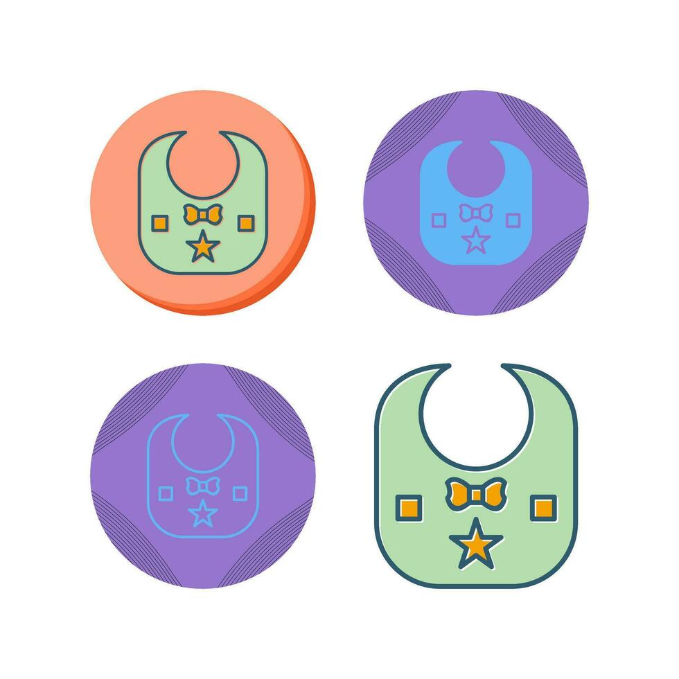 Baby Bib Vector Icon