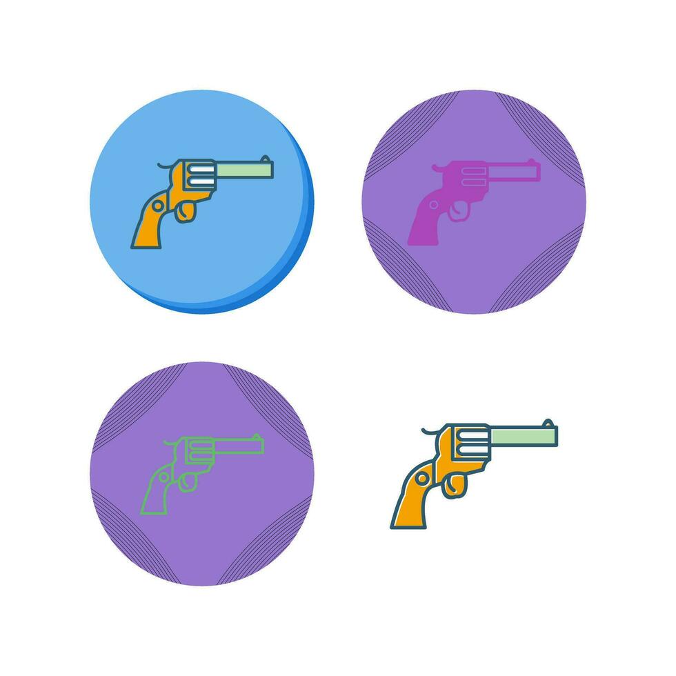 Revolver Vector Icon