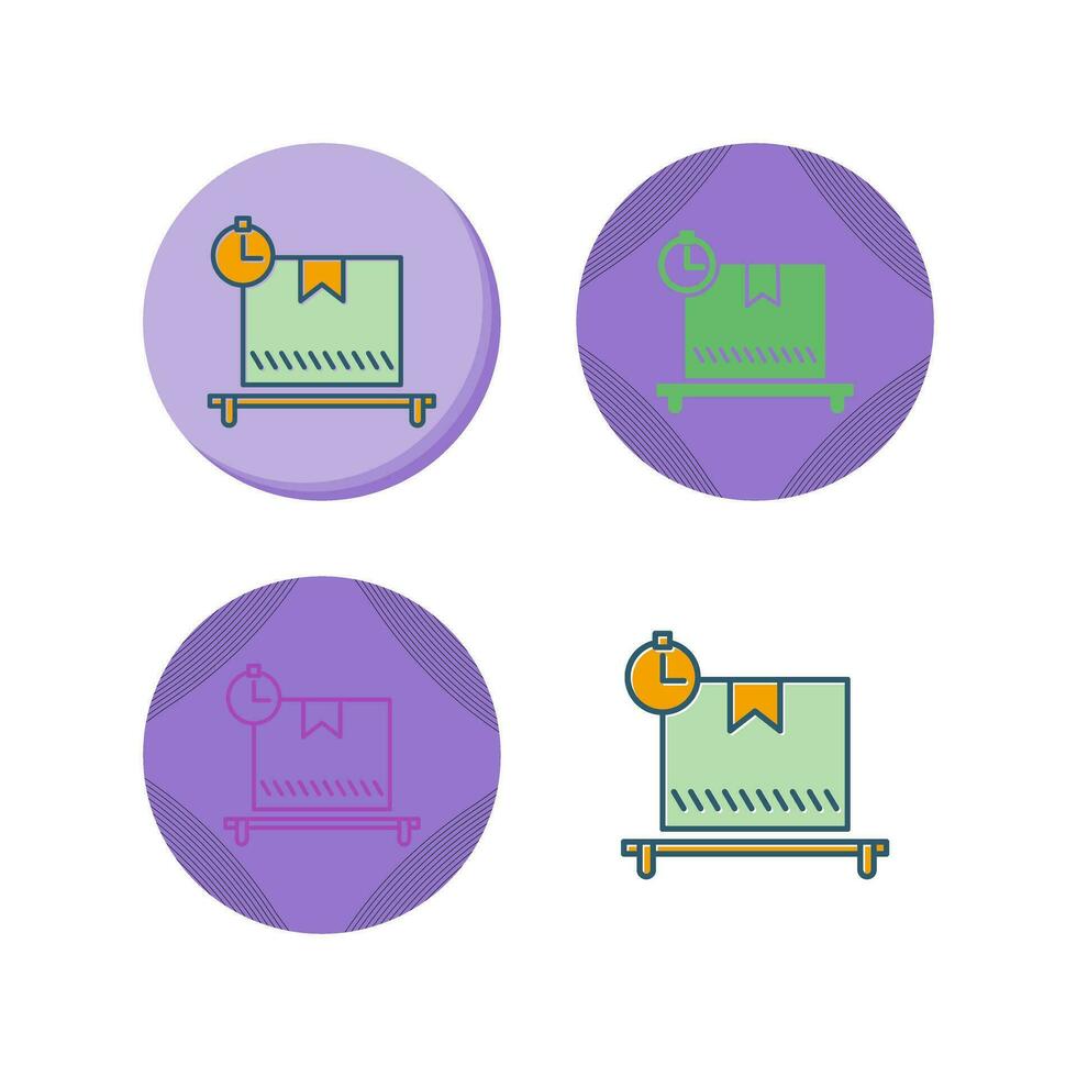 Package Pending Vector Icon