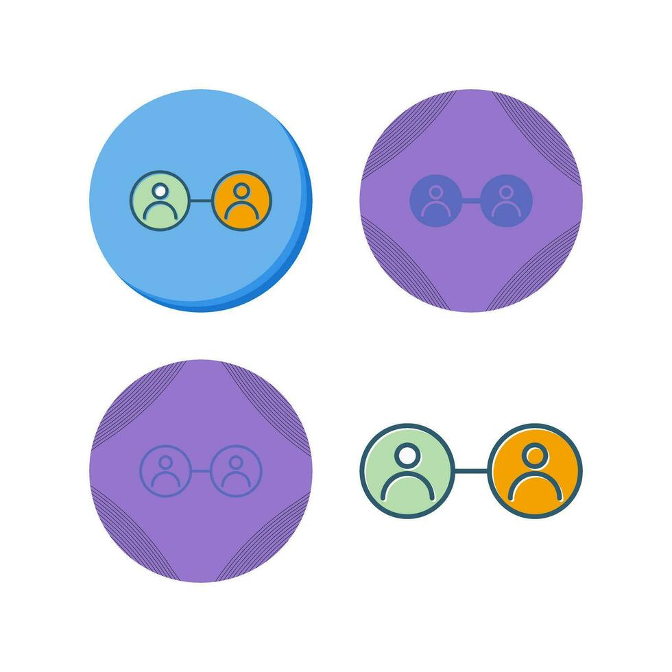 Social Circle Vector Icon