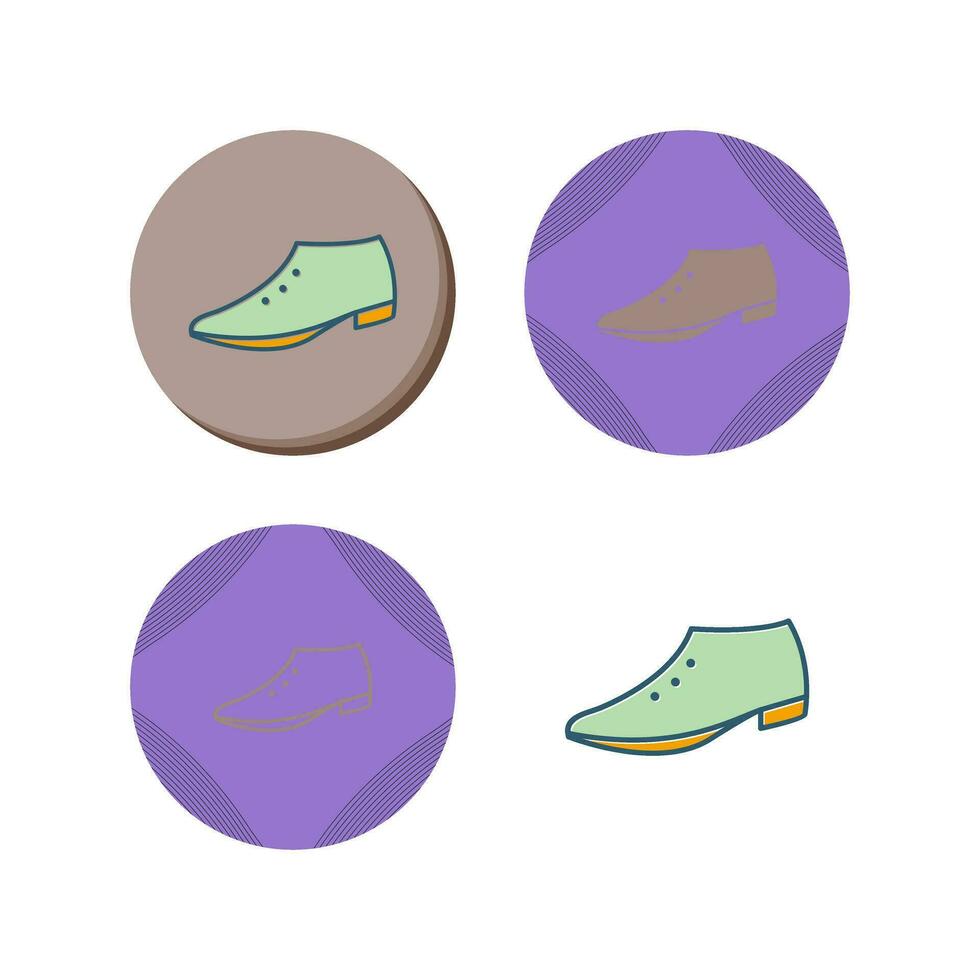 Formal Shoes Vector Icon
