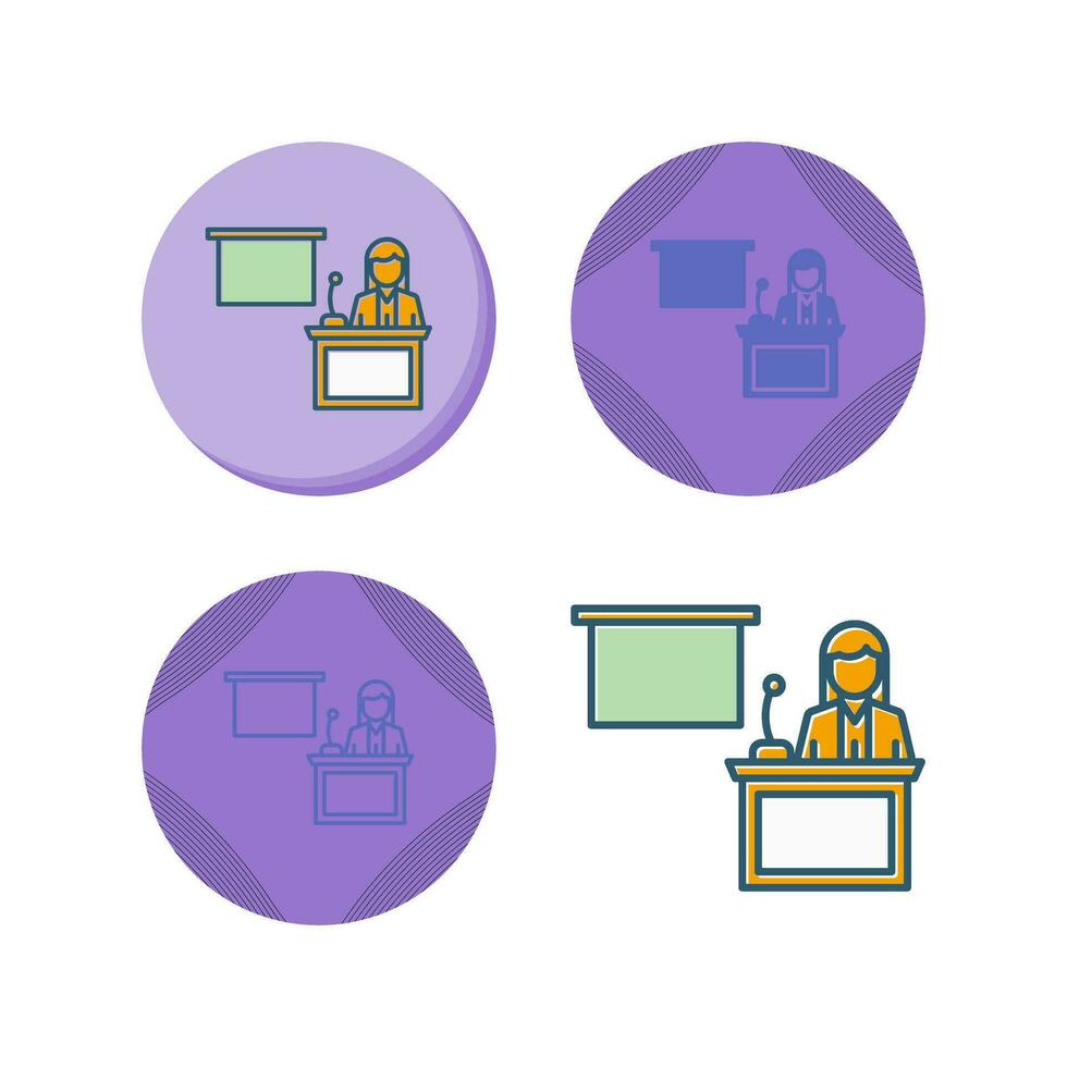 Conference Vector Icon